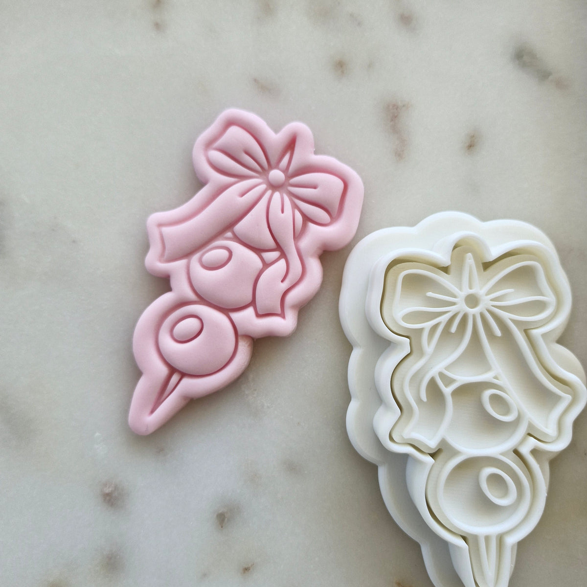 Coquette Olives on Stick Cookie Cutter and Stamp