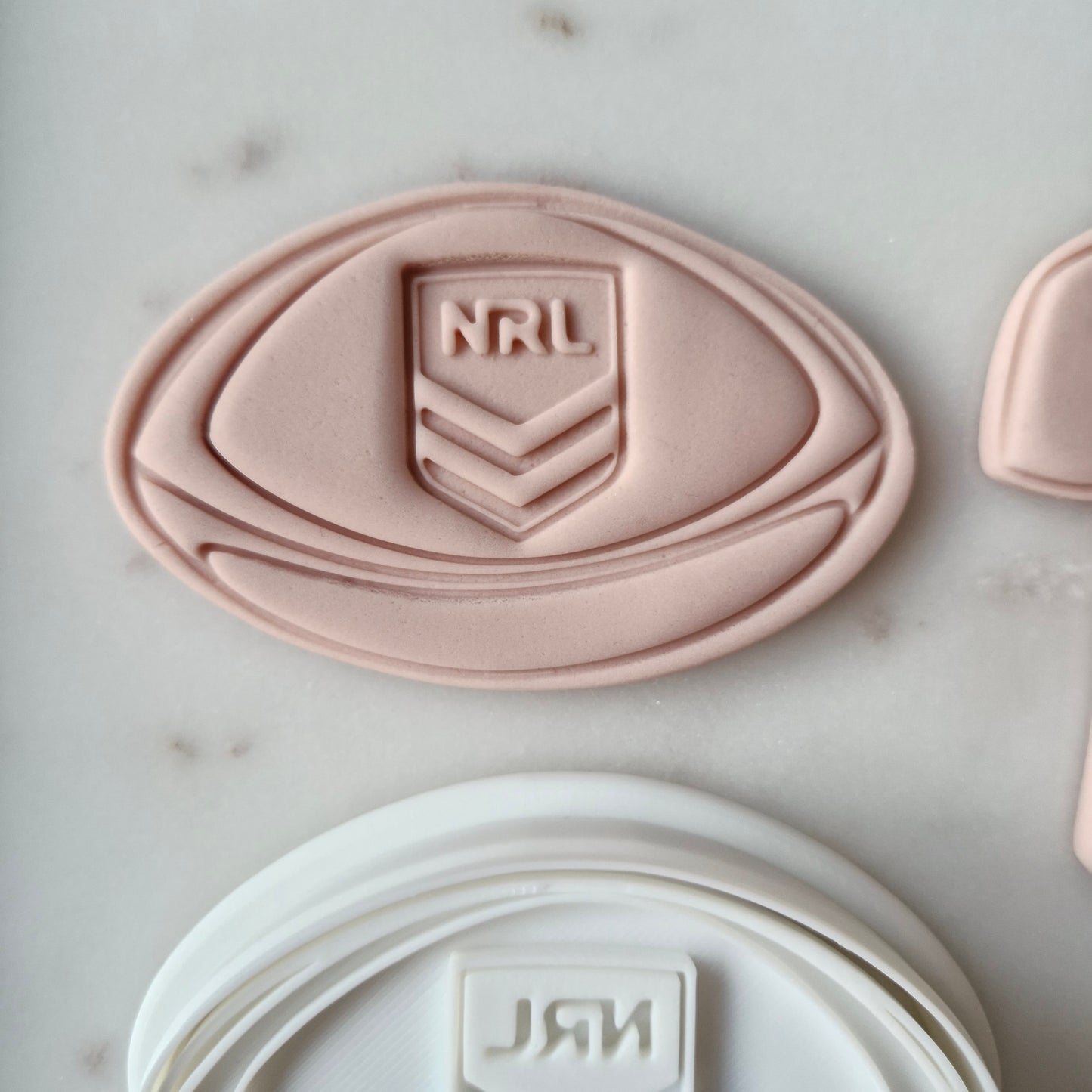 Football Cookie Cutter and Stamp