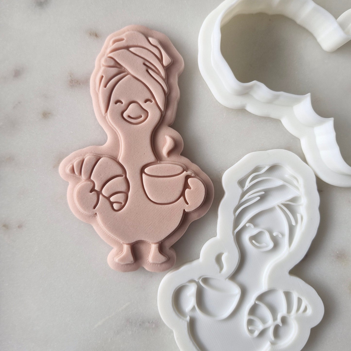 Mother Goose Cookie Cutter and Stamp zoomed out