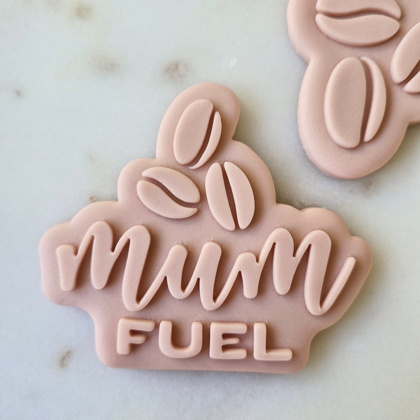Mum Fuel Cookie Cutter and Deboss Stamp