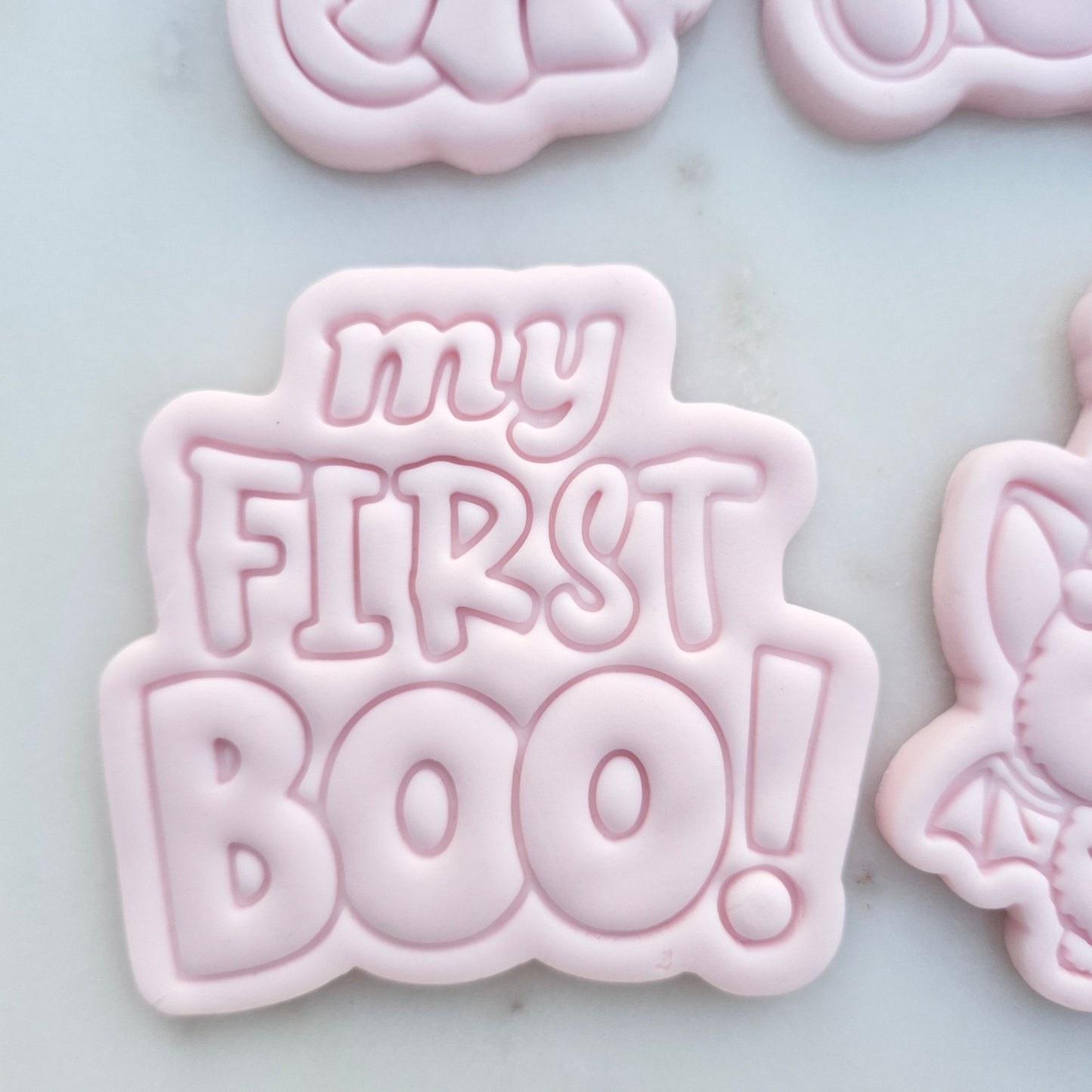My First Boo Set Cookie Cutter and Stamp my first boo stamp