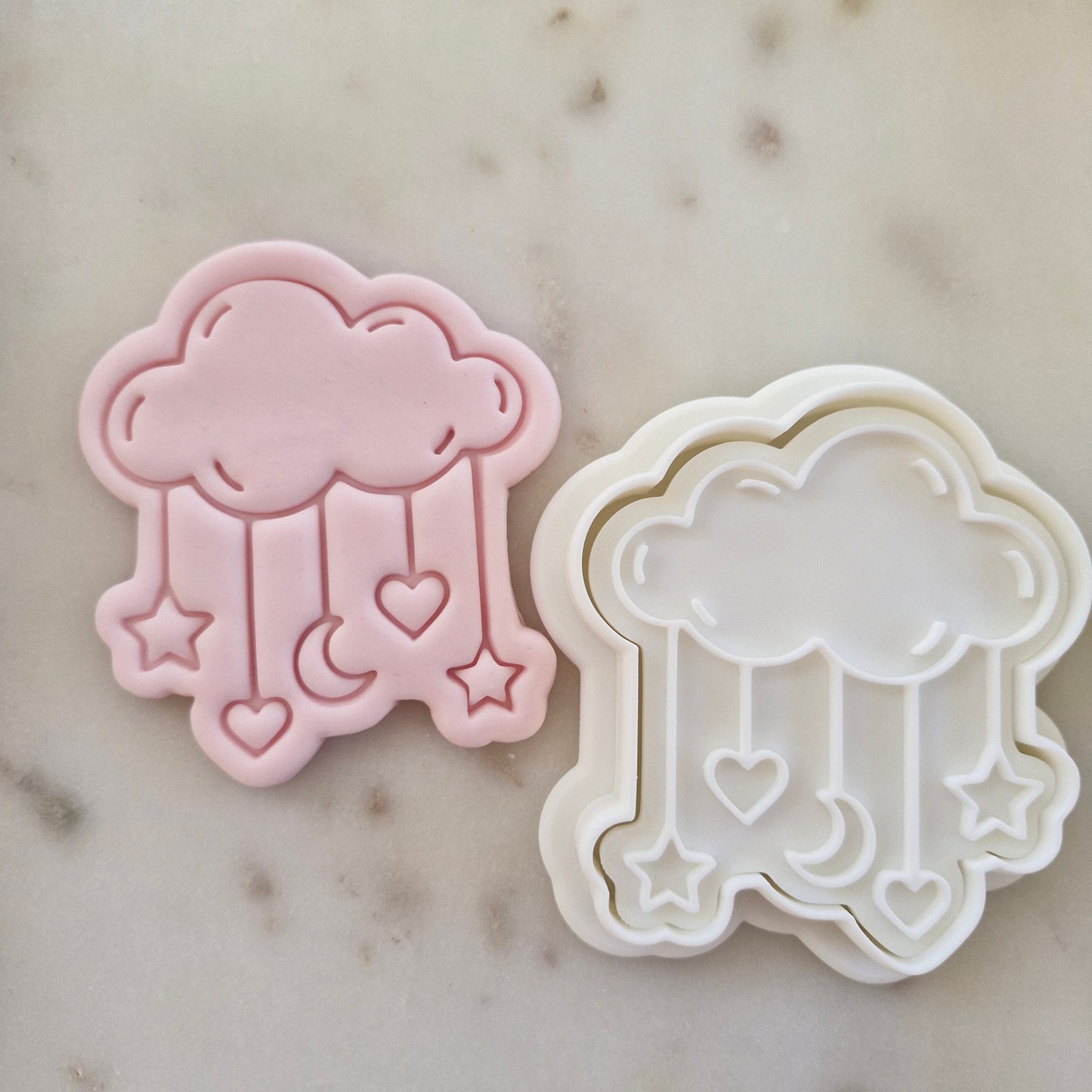 Cloud Mobile Cookie Cutter and Stamp