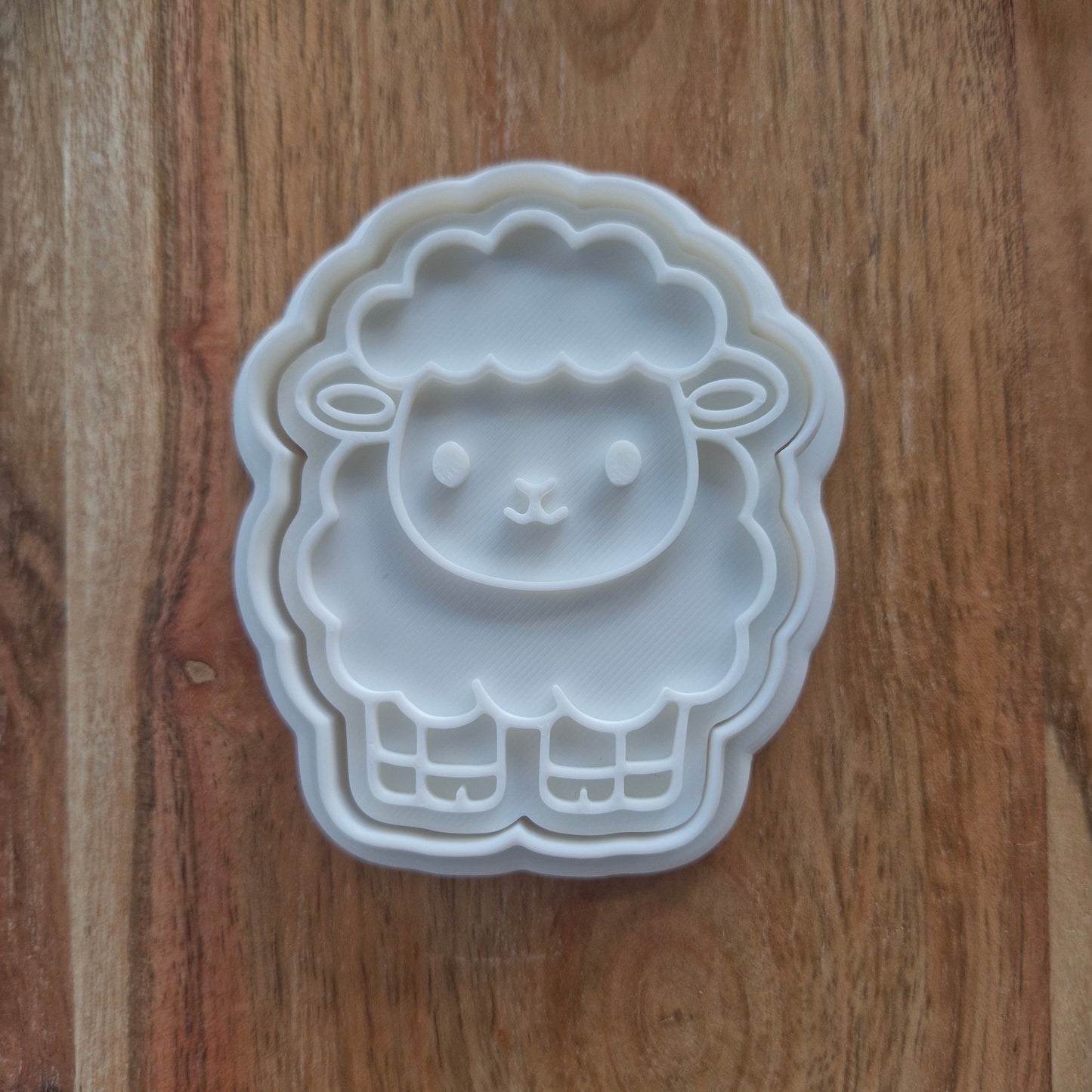 Sale Standing Sheep Cookie Cutter and Stamp