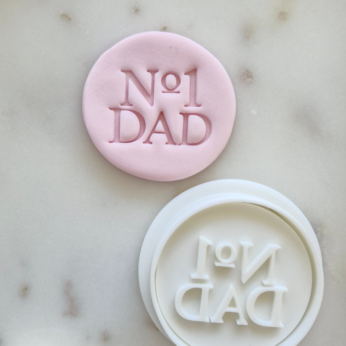 Father's Day Set Cookie Cutter and Stamp