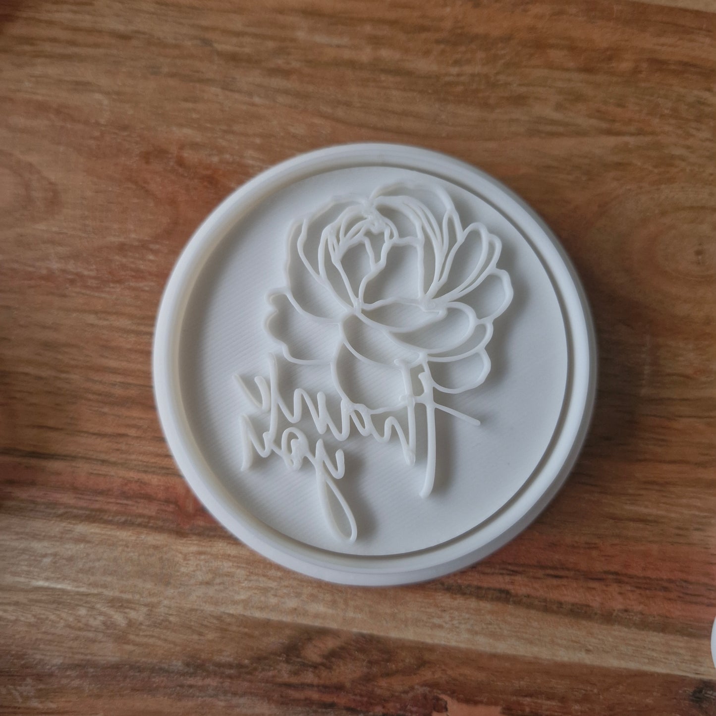 Sale Thank You with Peony Cookie Cutter and Stamp
