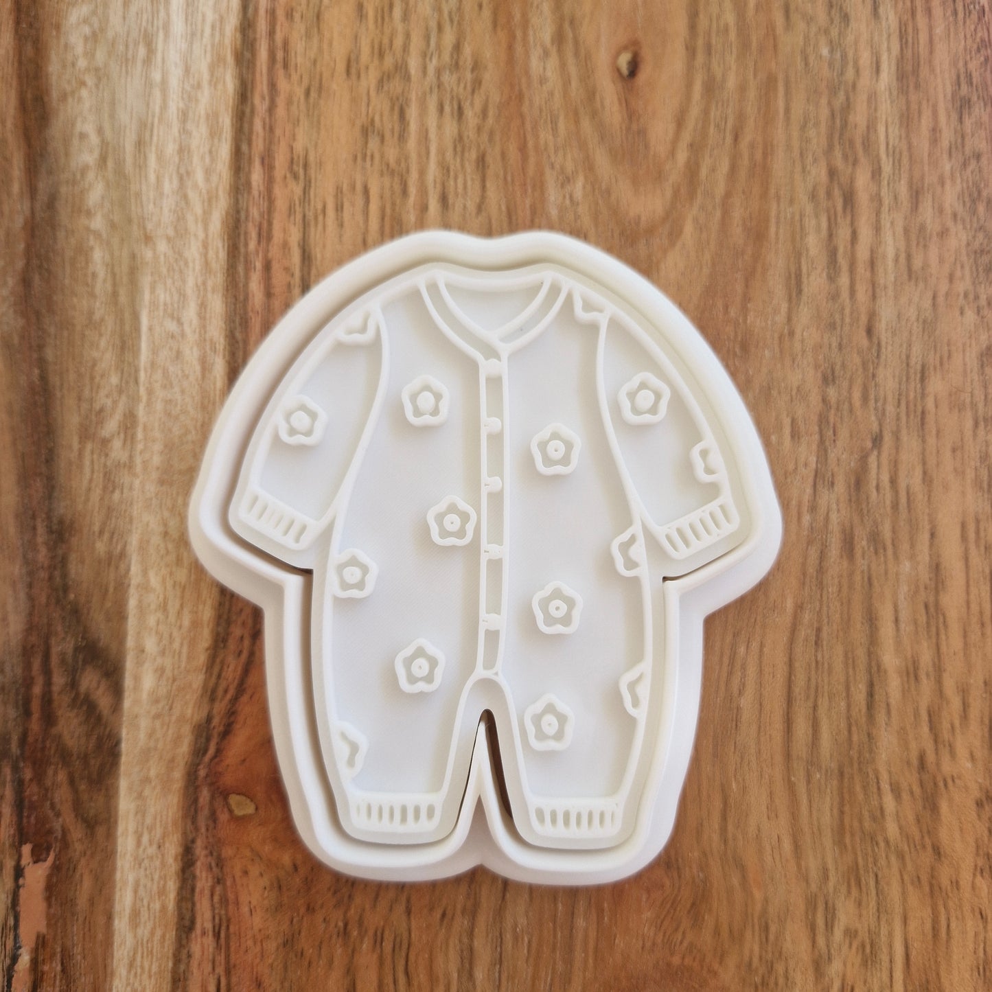 Sale Daisy Baby Onesie Cookie Cutter and Stamp