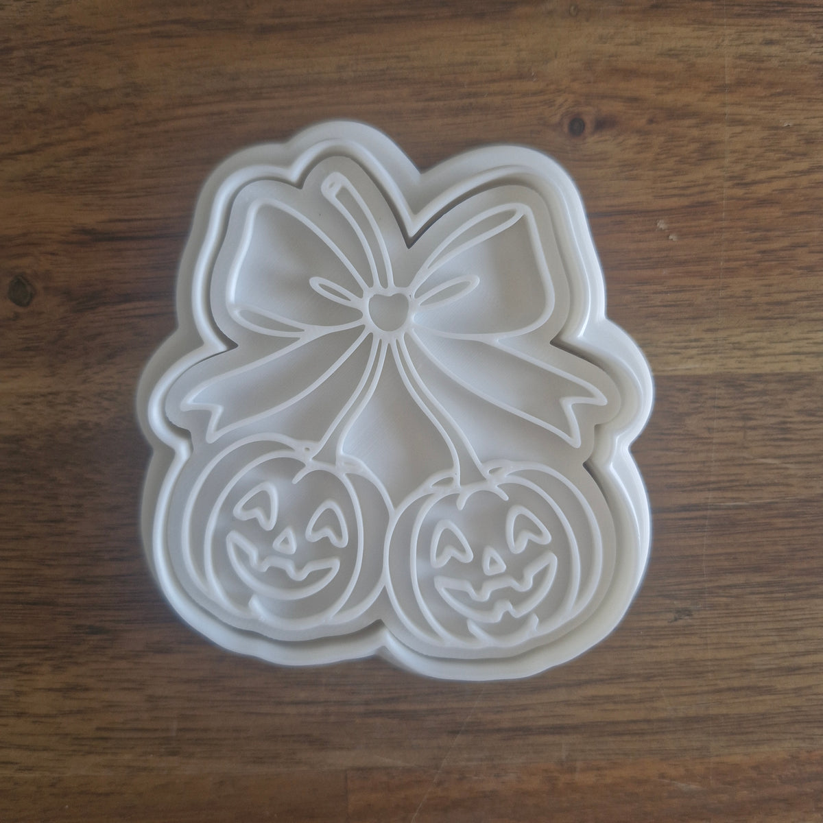Sale Cherry Pumpkins Cookie Cutter and Stamp