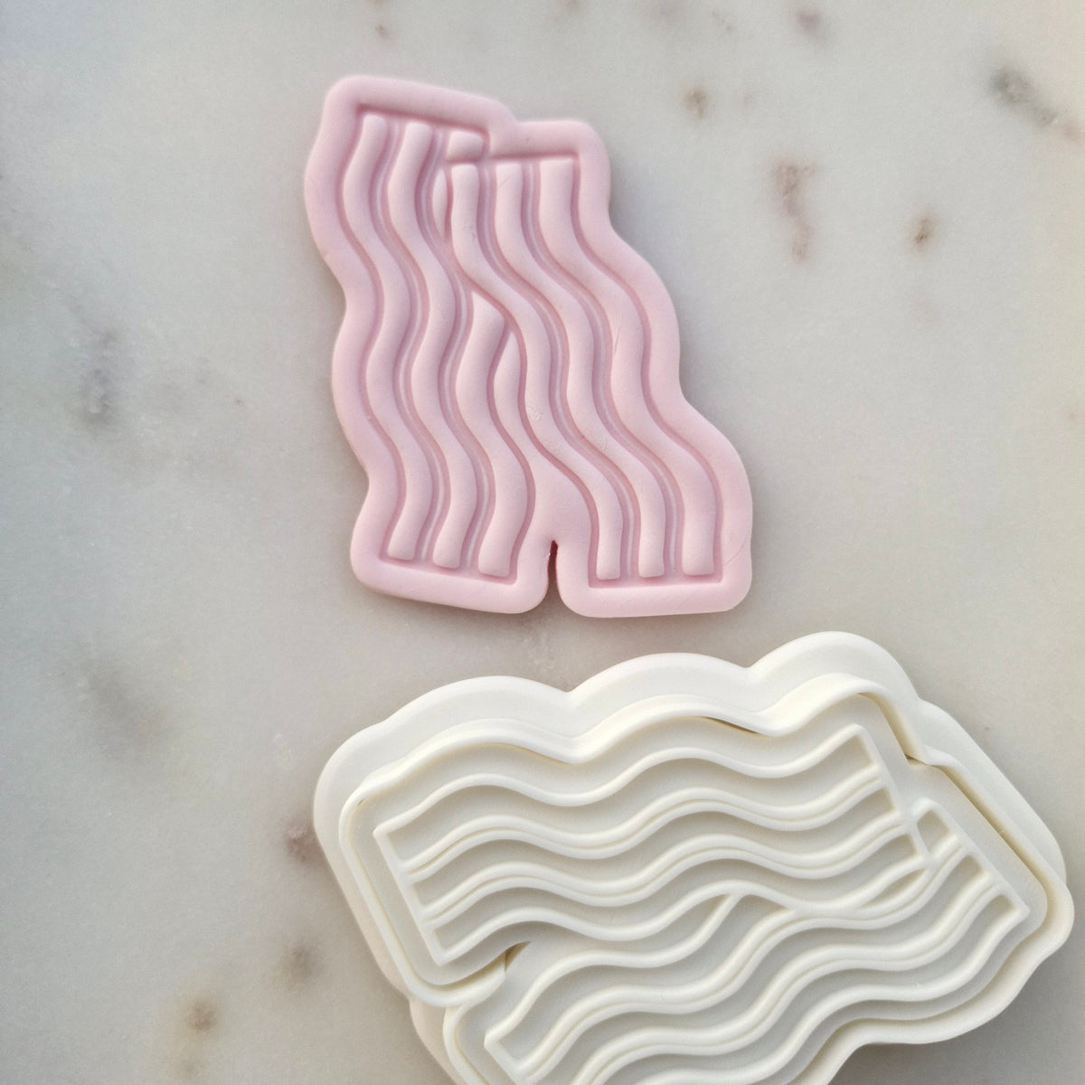 Bacon Cookie Cutter and Stamp