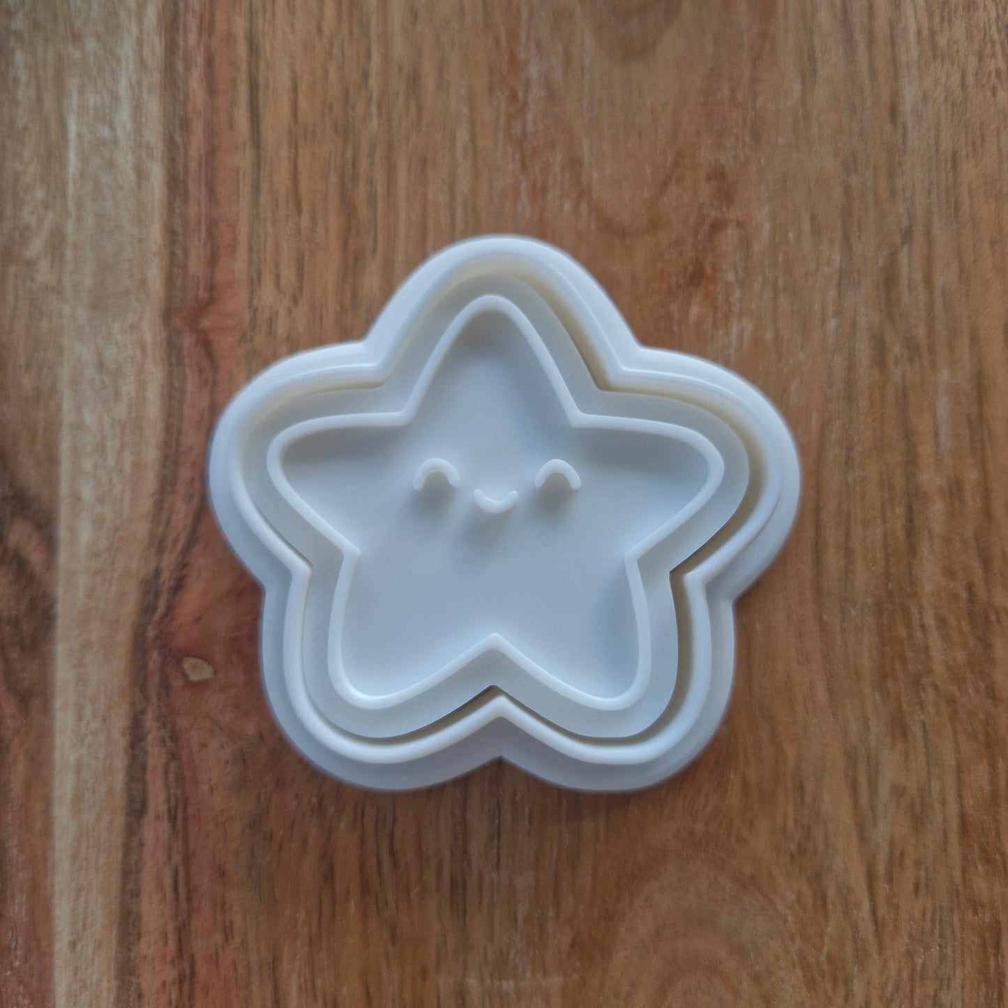 Sale Happy Star Cookie Cutter and Stamp