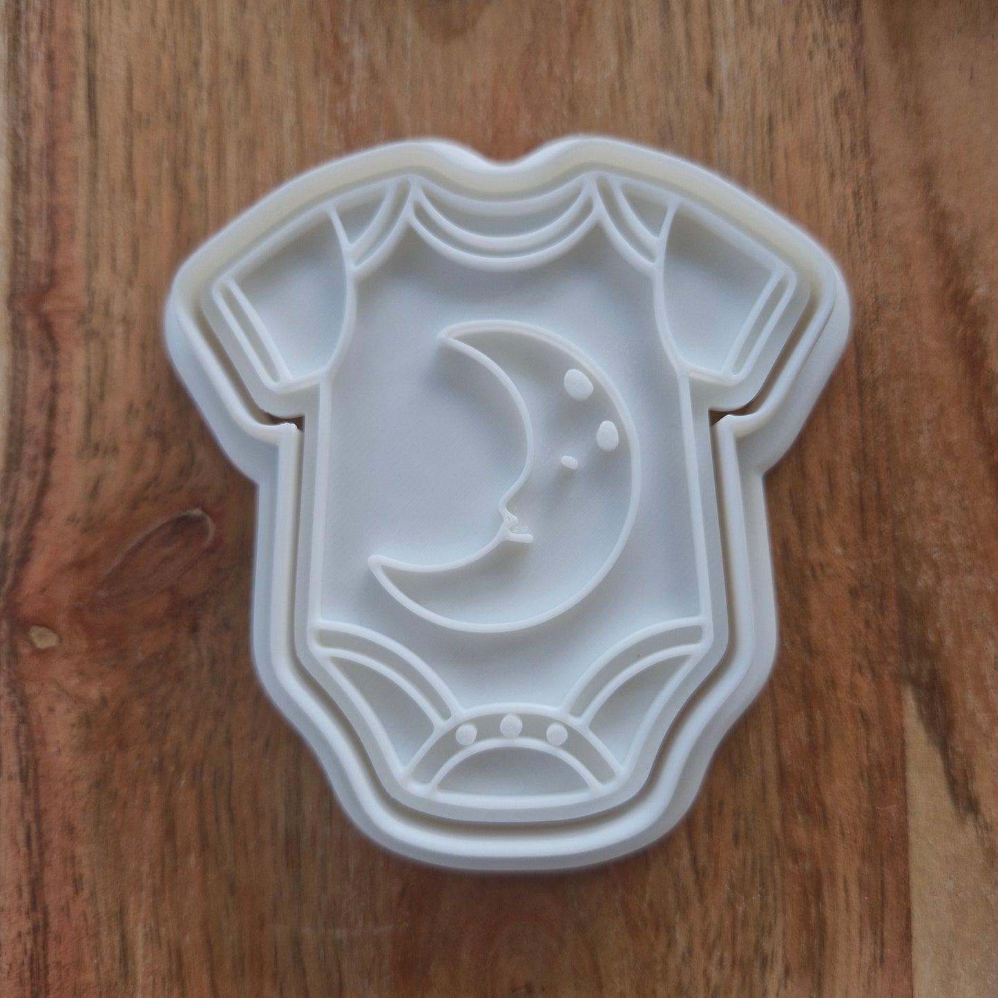 Sale Moon Onesie Cookie Cutter and Stamp