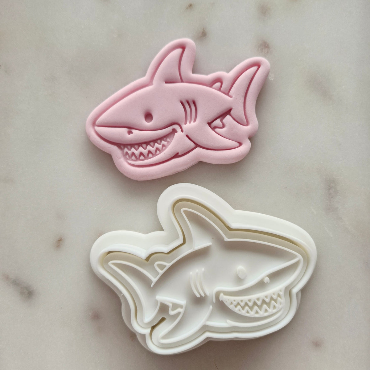 Shark Cookie Cutter and Stamp