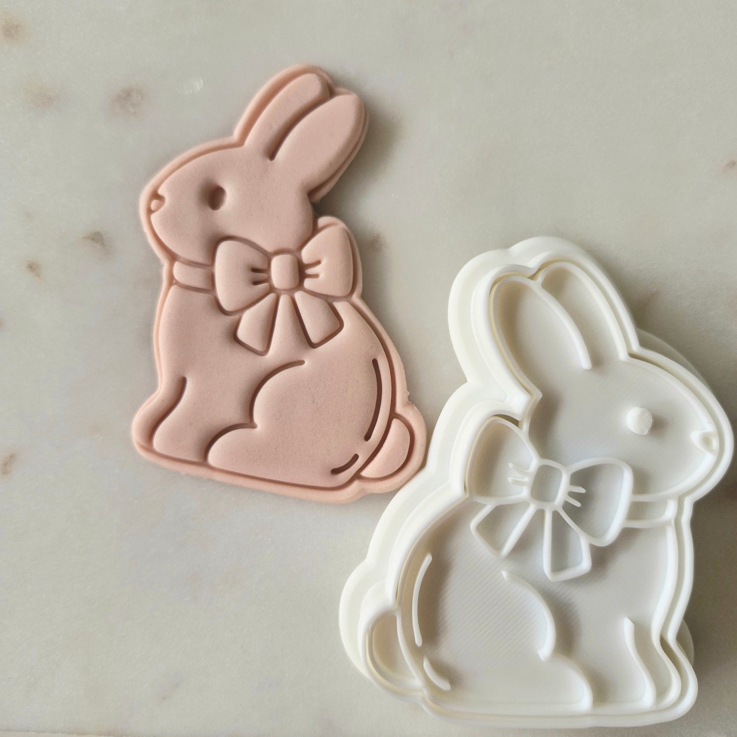 Choc Bunny Cookie Cutter and Stamp