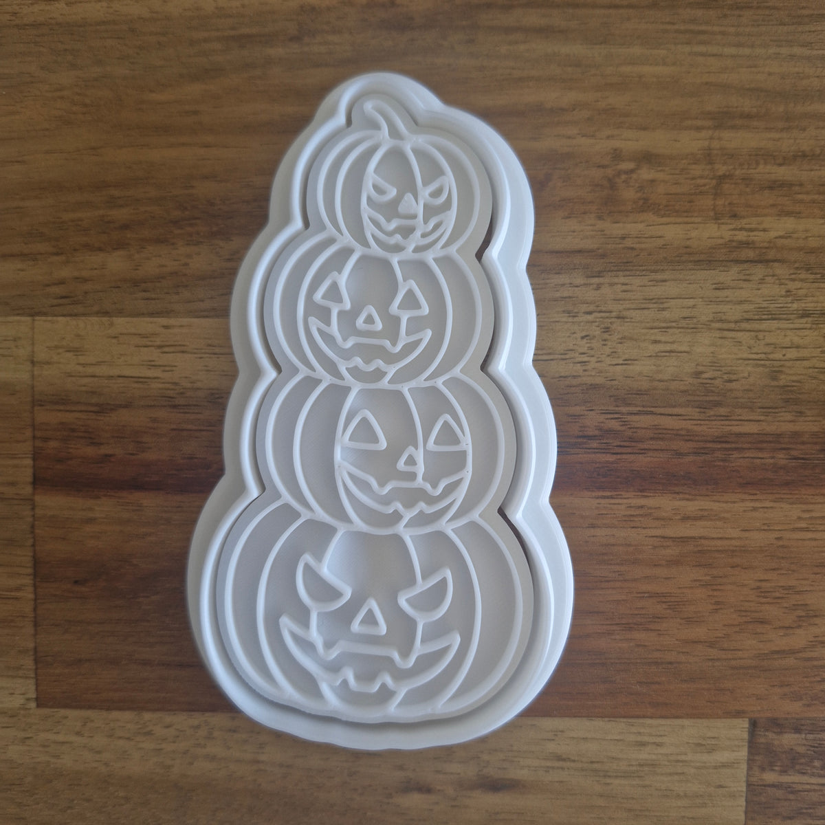 Sale Halloween Pumpkin Stack Cookie Cutter and Stamp