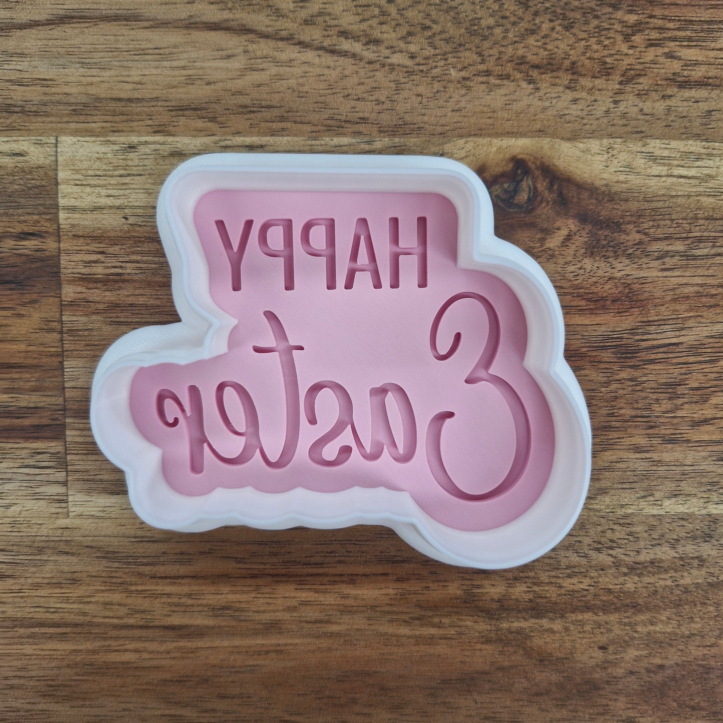 Sale Happy Easter Cookie Cutter and Deboss Stamp
