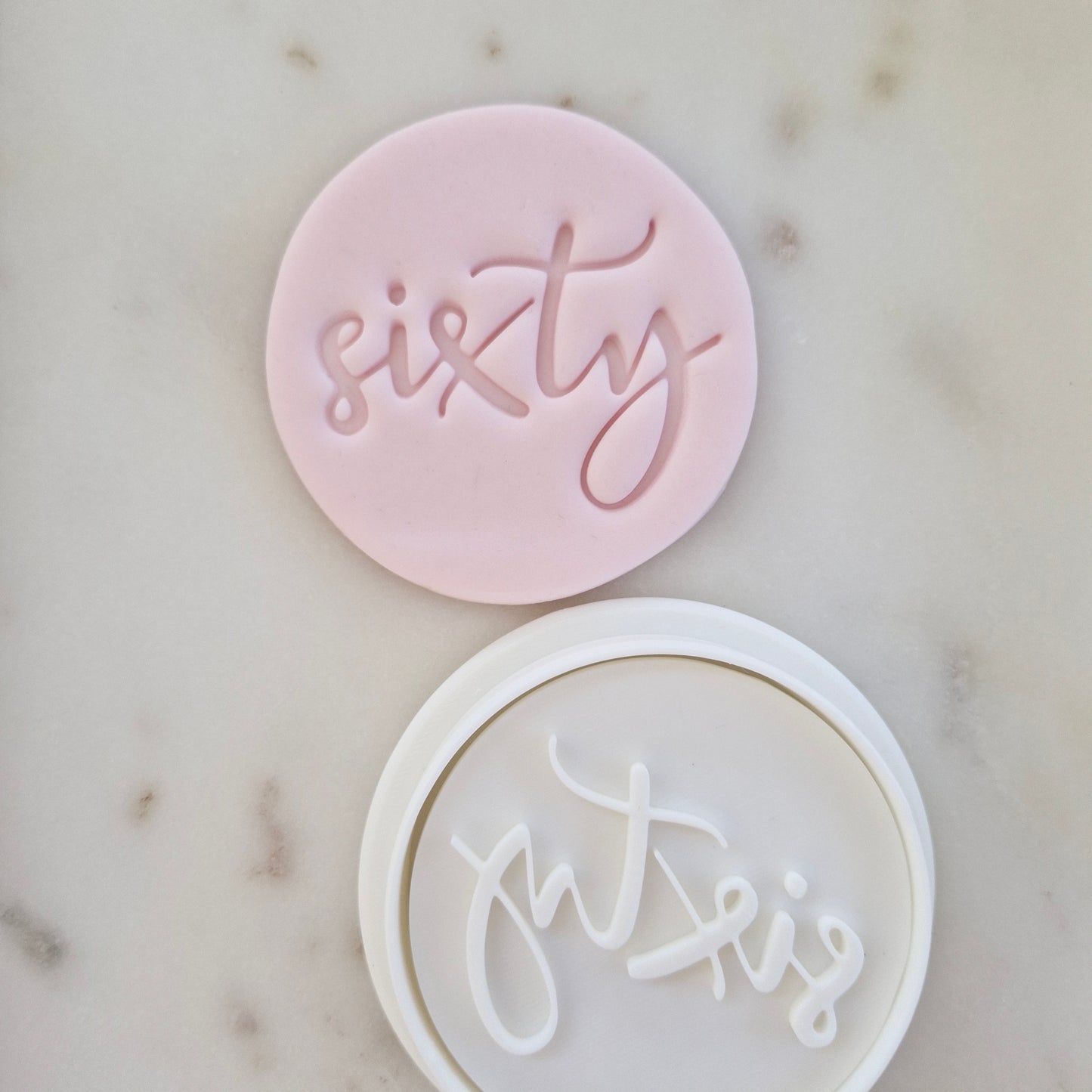 Personalised Birthday Number Cookie Cutter and Stamp