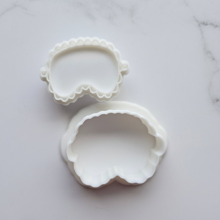 Eye Mask Cake Pop Mould with Mini Cookie Cutter and Stamp