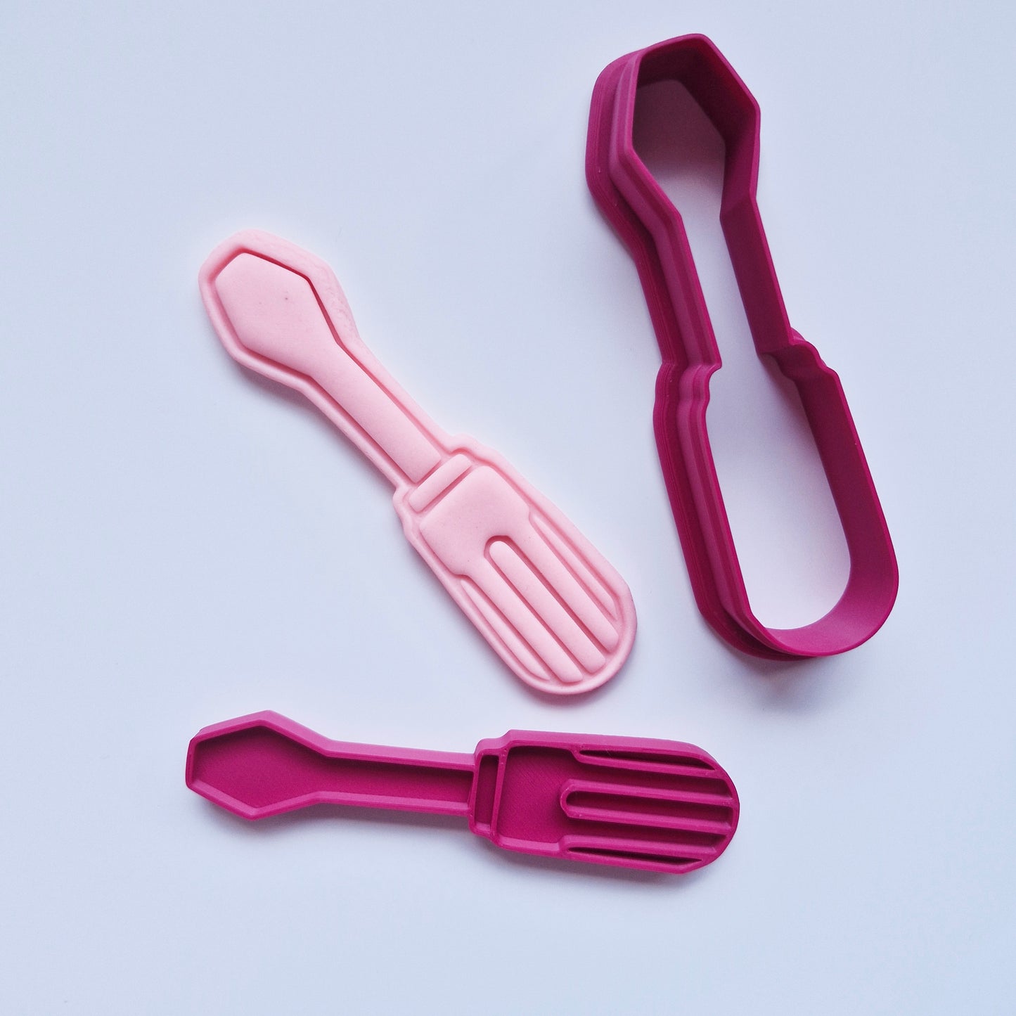Tools Set of 4 Cookie Cutter and Stamp