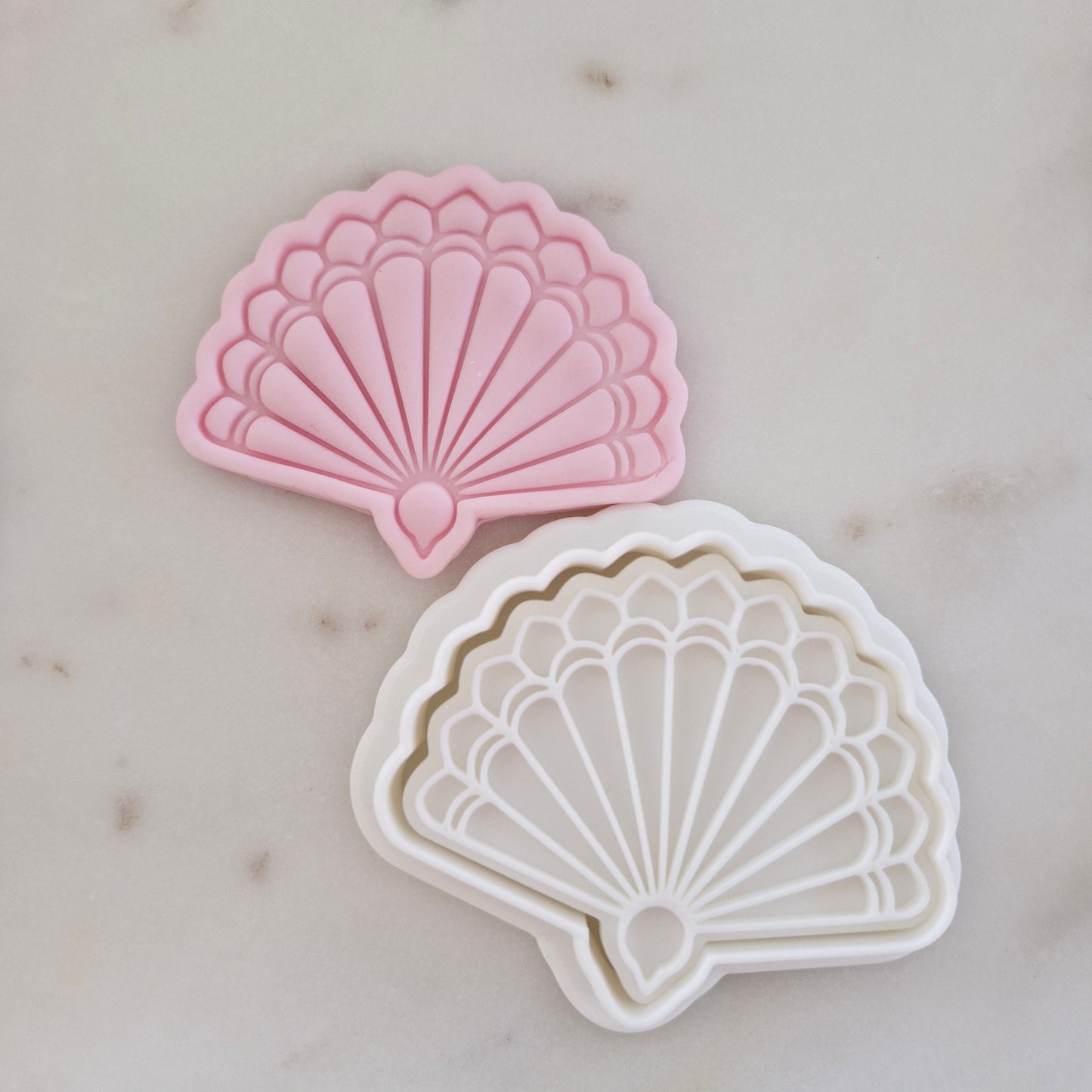 Folding Fan VS1 Cookie Cutter and Stamp ZOOMED OUT