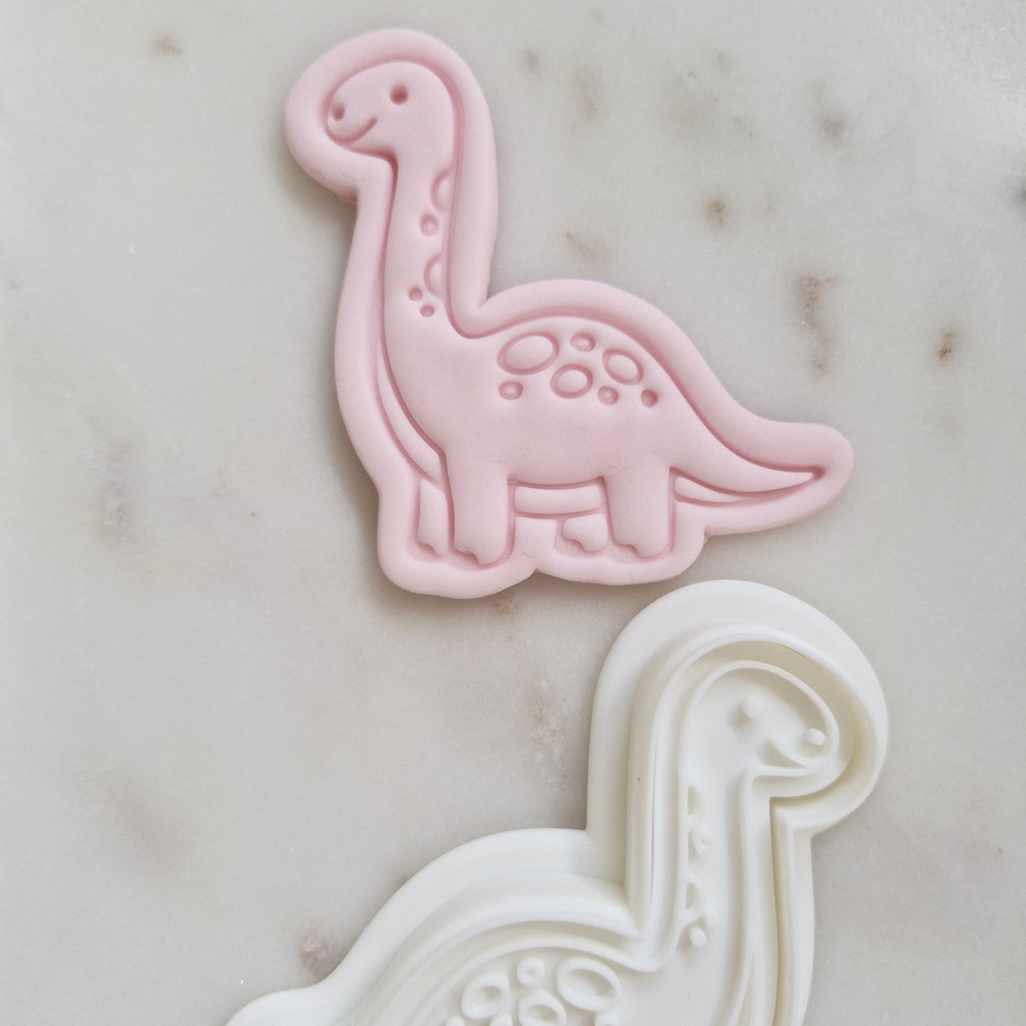 Dinosaur Brontosaurus Cookie Cutter and Stamp