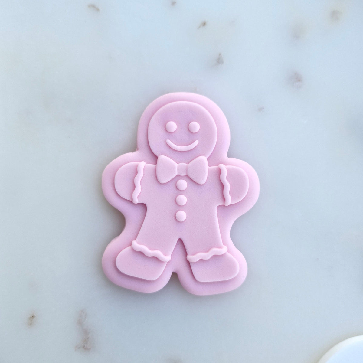 Gingerbread Boy Cookie Cutter and Stamp zoomed in