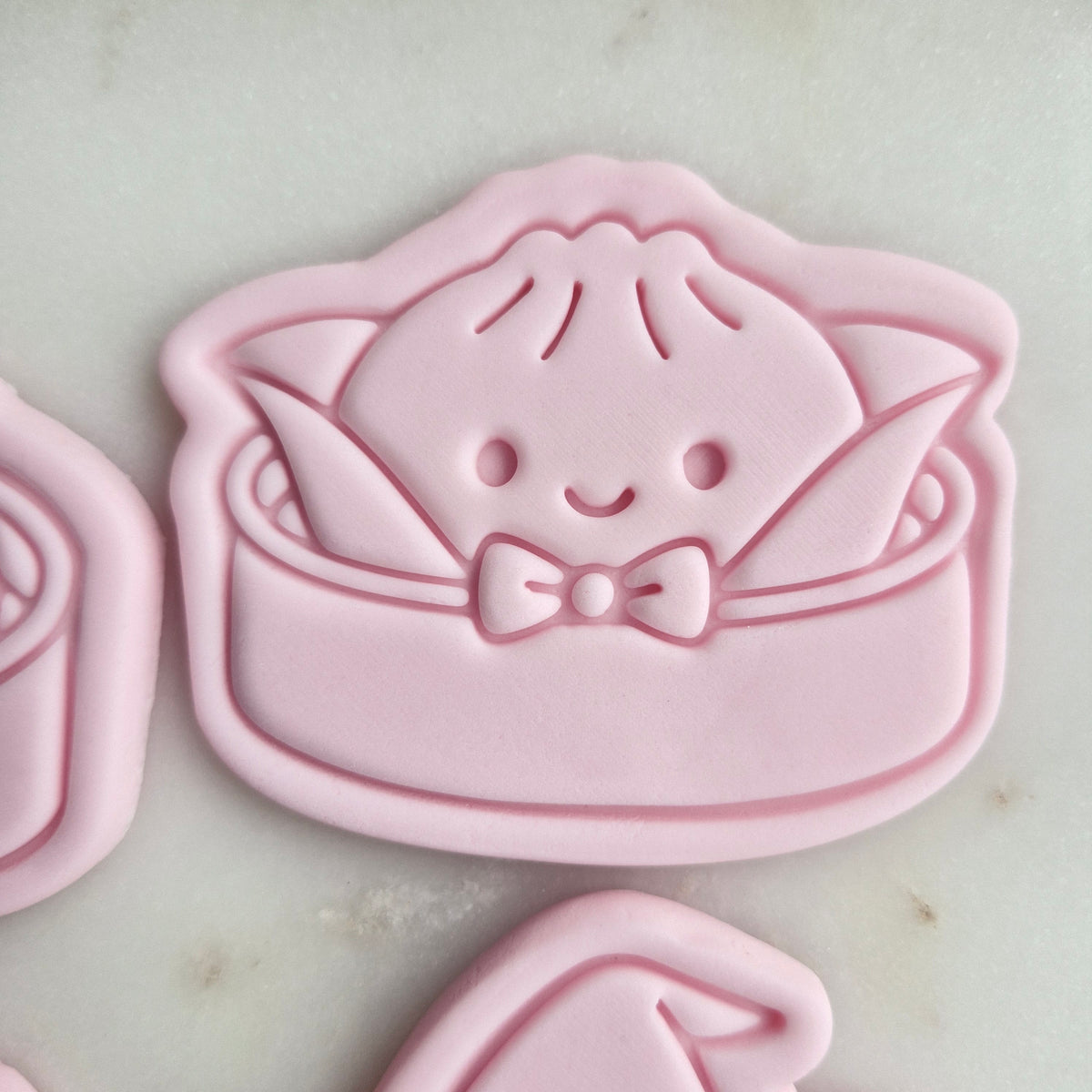 Halloween Dumplings Set Cookie Cutter and Stamp vampire Halloween Vampire Dumpling Cookie Cutter and Stamp