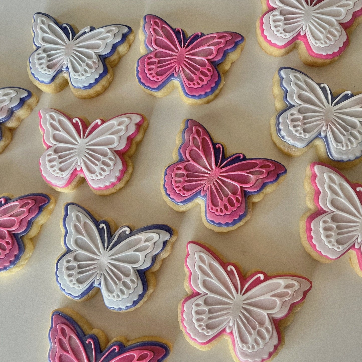 Butterfly, Cookie Cutter and Stamp