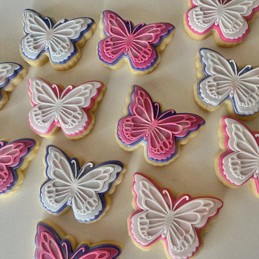 Butterfly, Cookie Cutter and Stamp