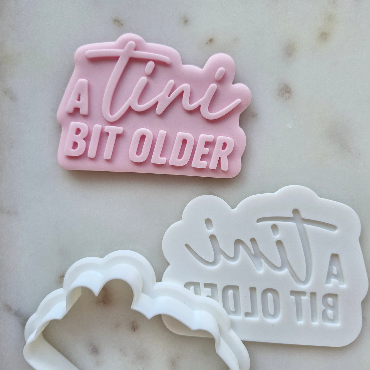 A Tini Bit Older Cookie Cutter and Deboss Stamp zoomed out