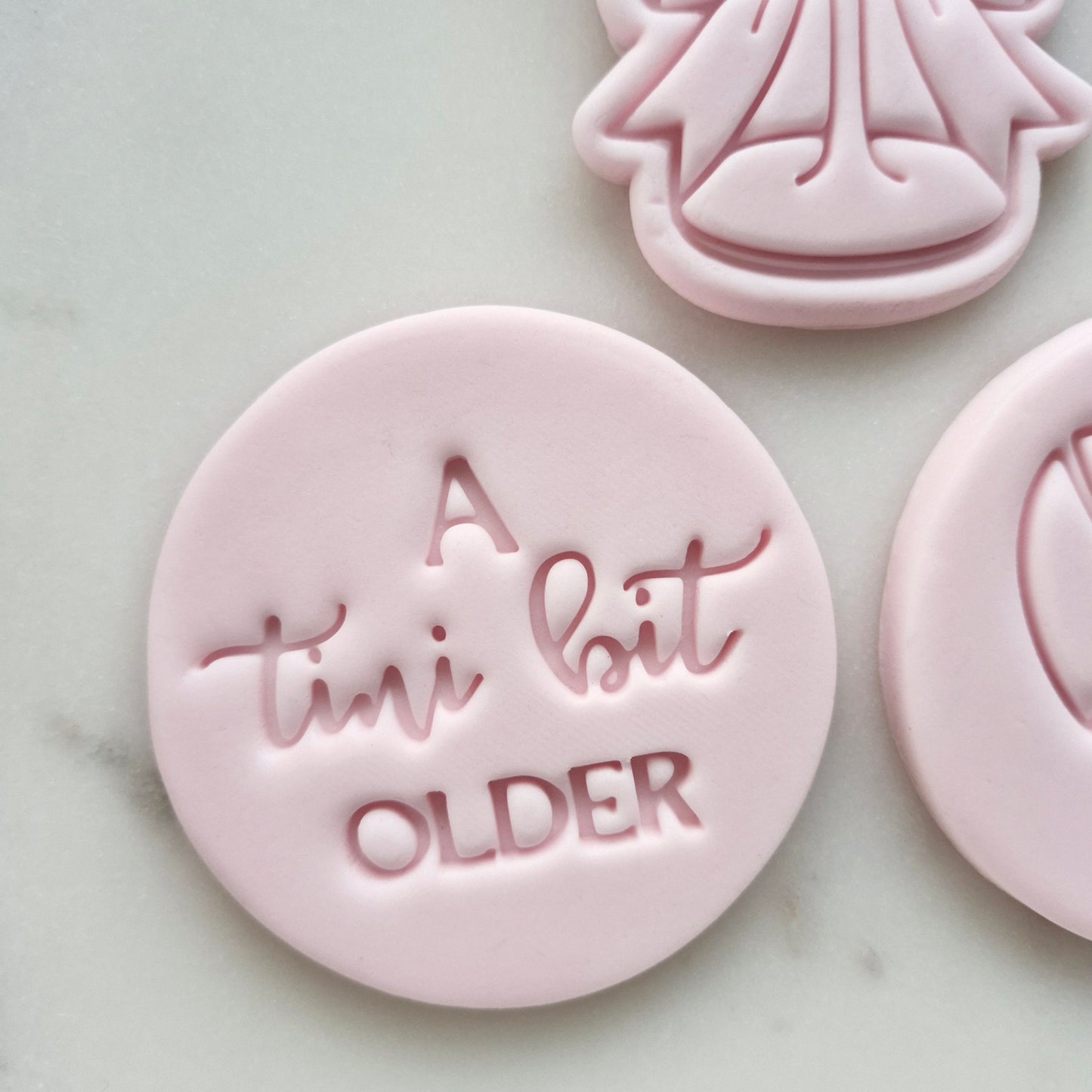 A Tini Bit Older Set Cookie Cutter and Stamp a tini bit older