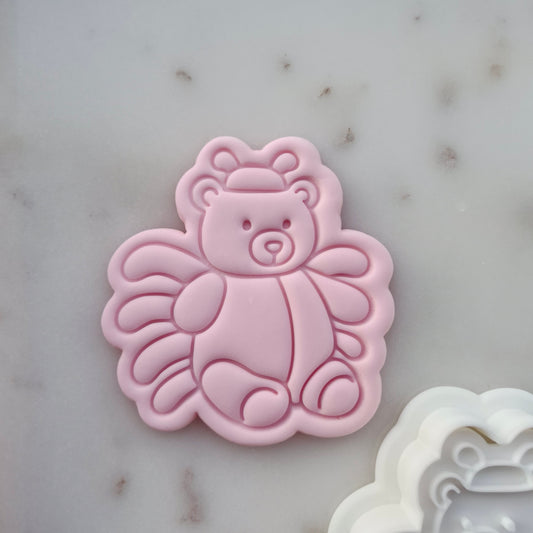 Amusable Spider Bear Plush Cookie Cutter and Stamp