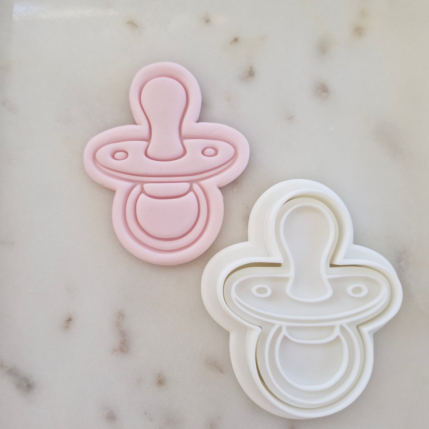 Baby Bottle and Pacifier Set Cookie Cutter and Stamp pacifier Pacifier Cookie Cutter and Stamp
