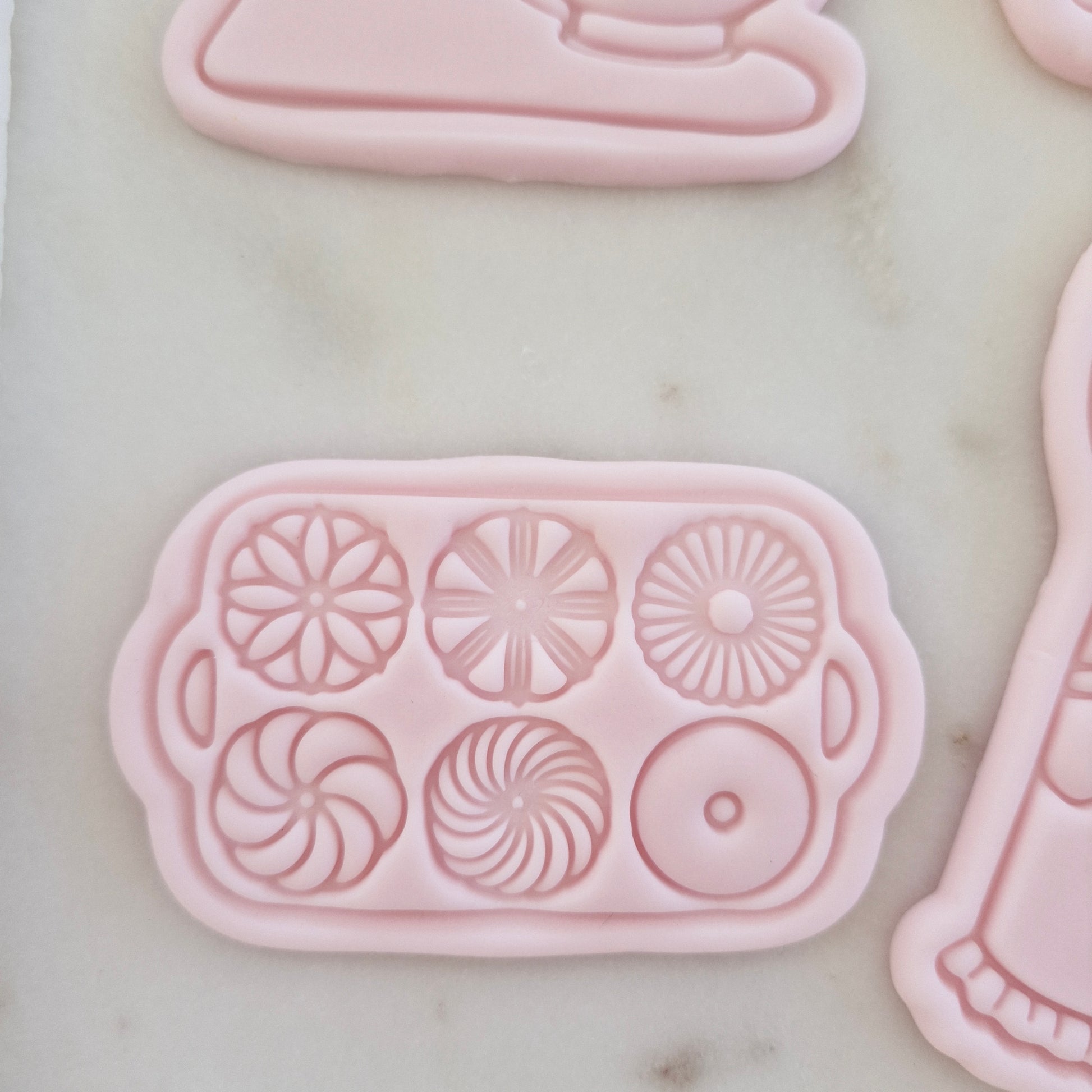 Baking Theme Set Cookie Cutter and Stamp baking tray Baking Tray Cookie Cutter and Stamp