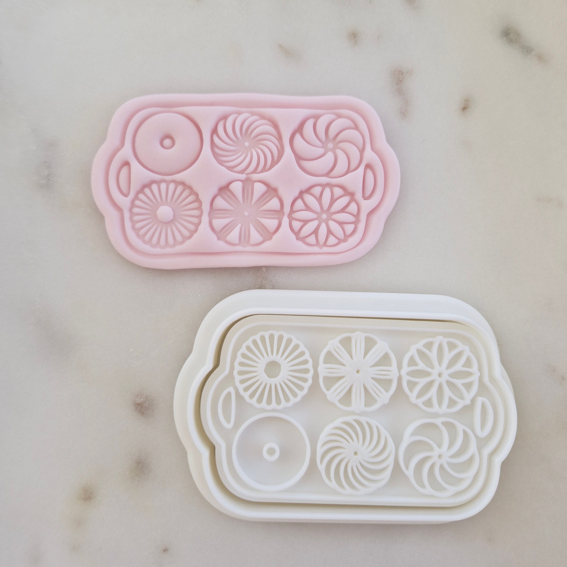 Baking Tray Cookie Cutter and Stamp zoomed out