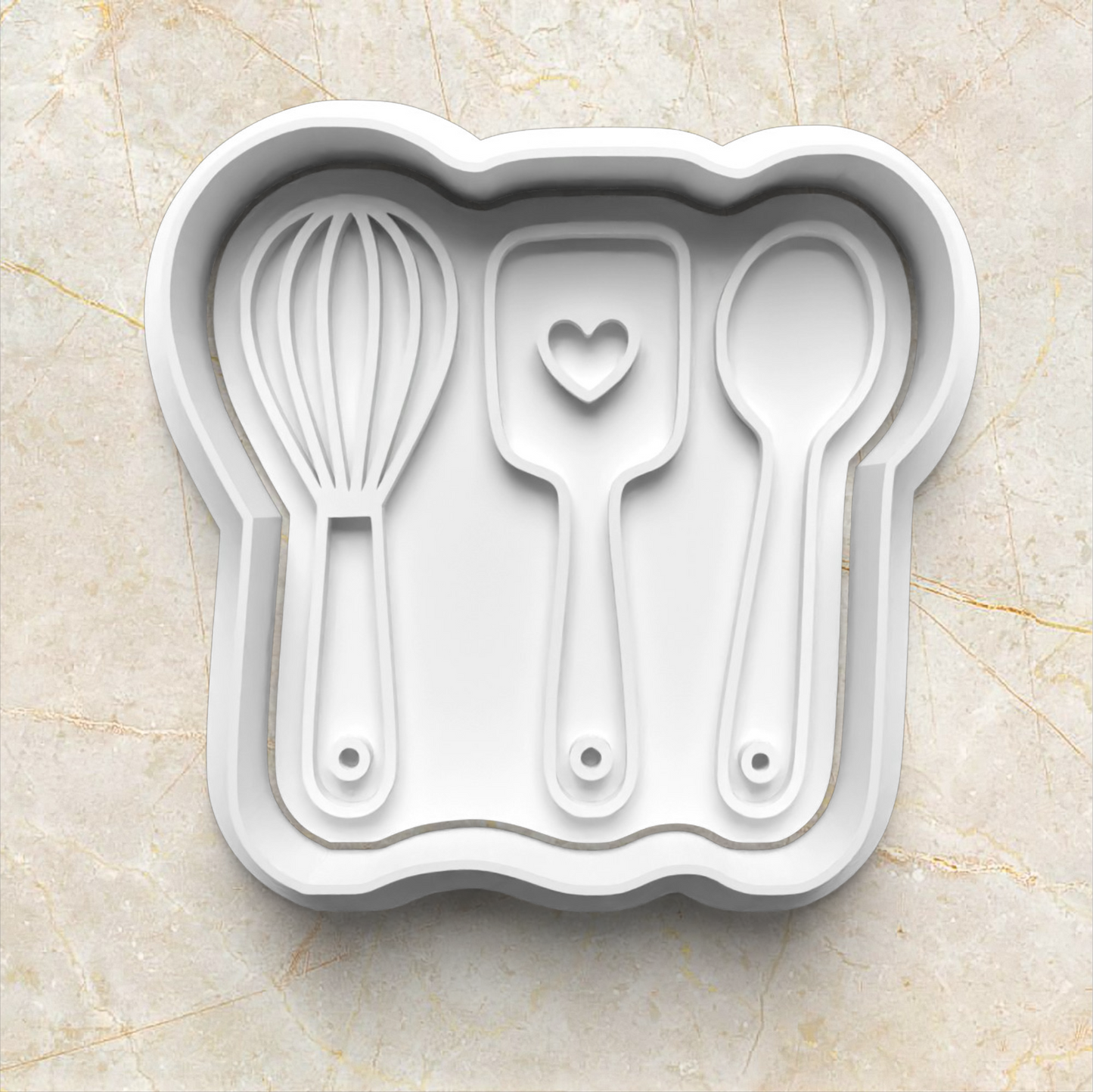 Baking Theme Cookie Cutter and Stamp baking utensils