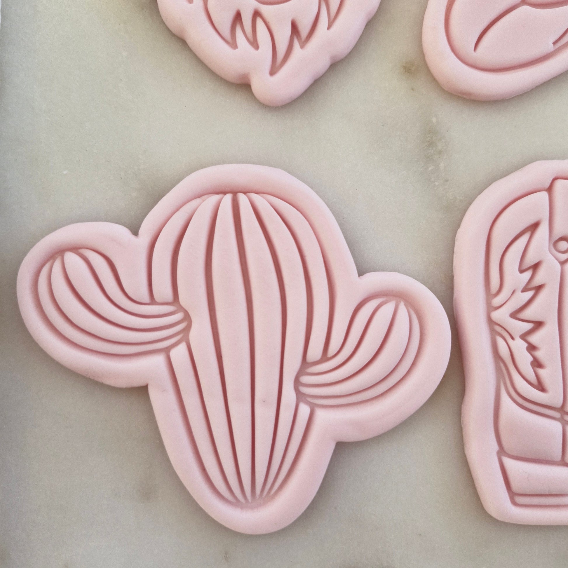 Basic Cowboy Set Cookie Cutter and Stamp cactus Basic Cactus Cookie Cutter and Stamp