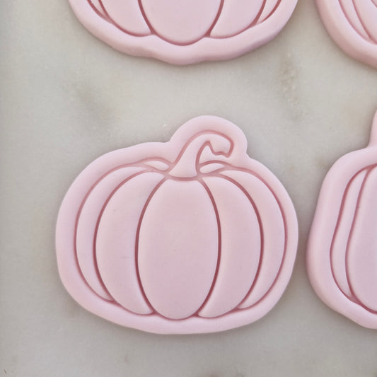 pumpkin Pumpkin Set Cookie Cutter and Stamp