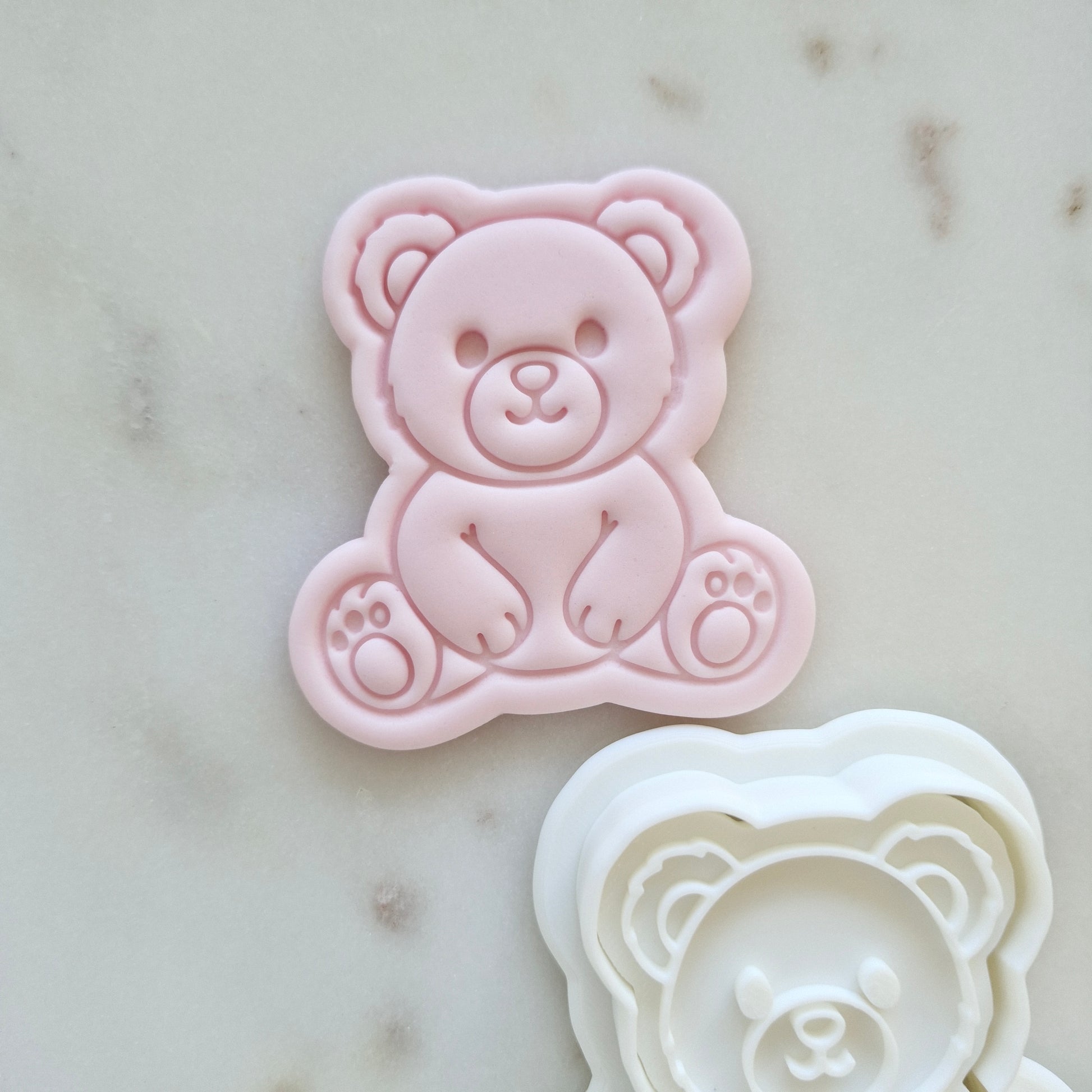Basic Bear Cookie Cutter and Stamp zoomed out