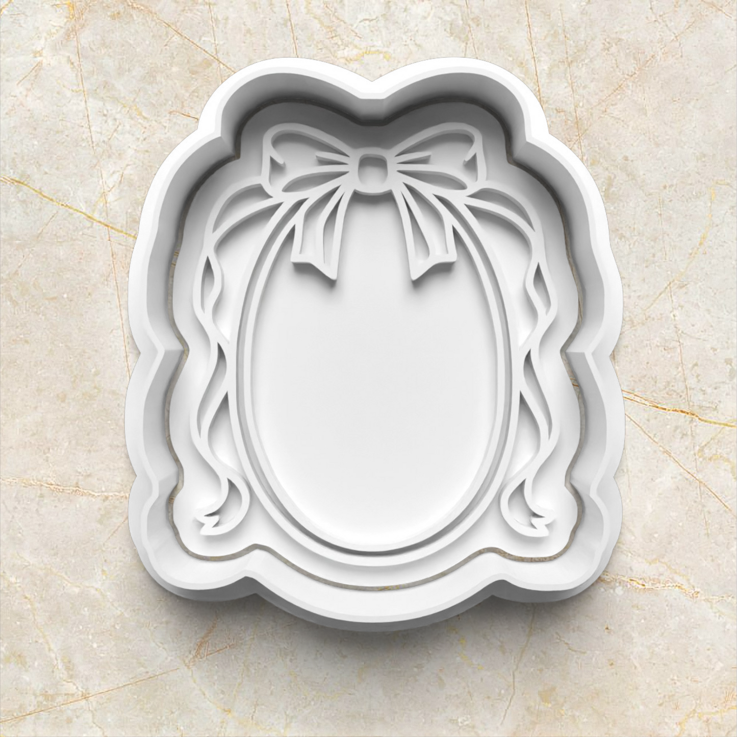 Coquette Frames Cookie Cutter and Stamp c