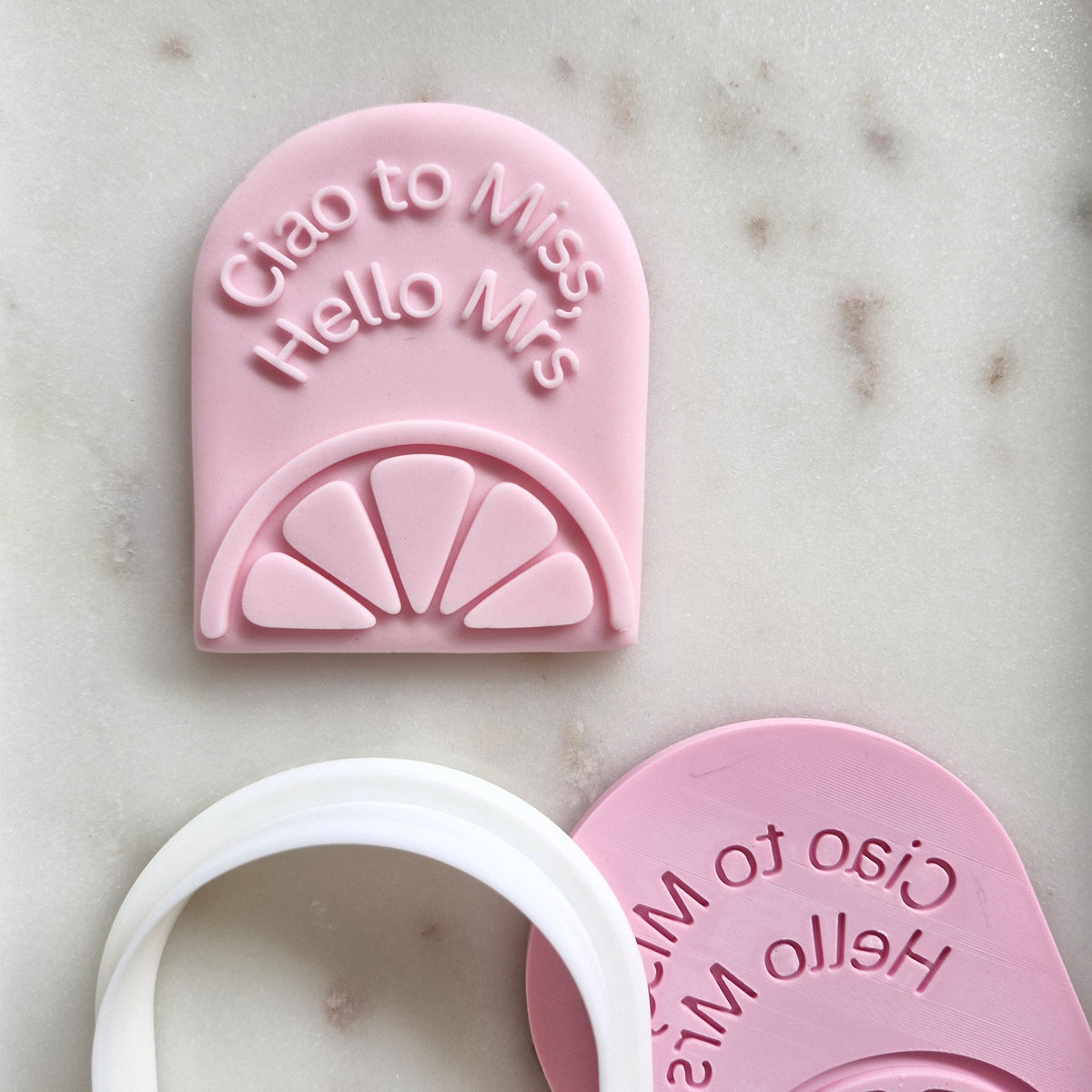 Ciao to Miss Hello Mrs Cookie V2 Cutter and Deboss Stamp ZOOMED OUT