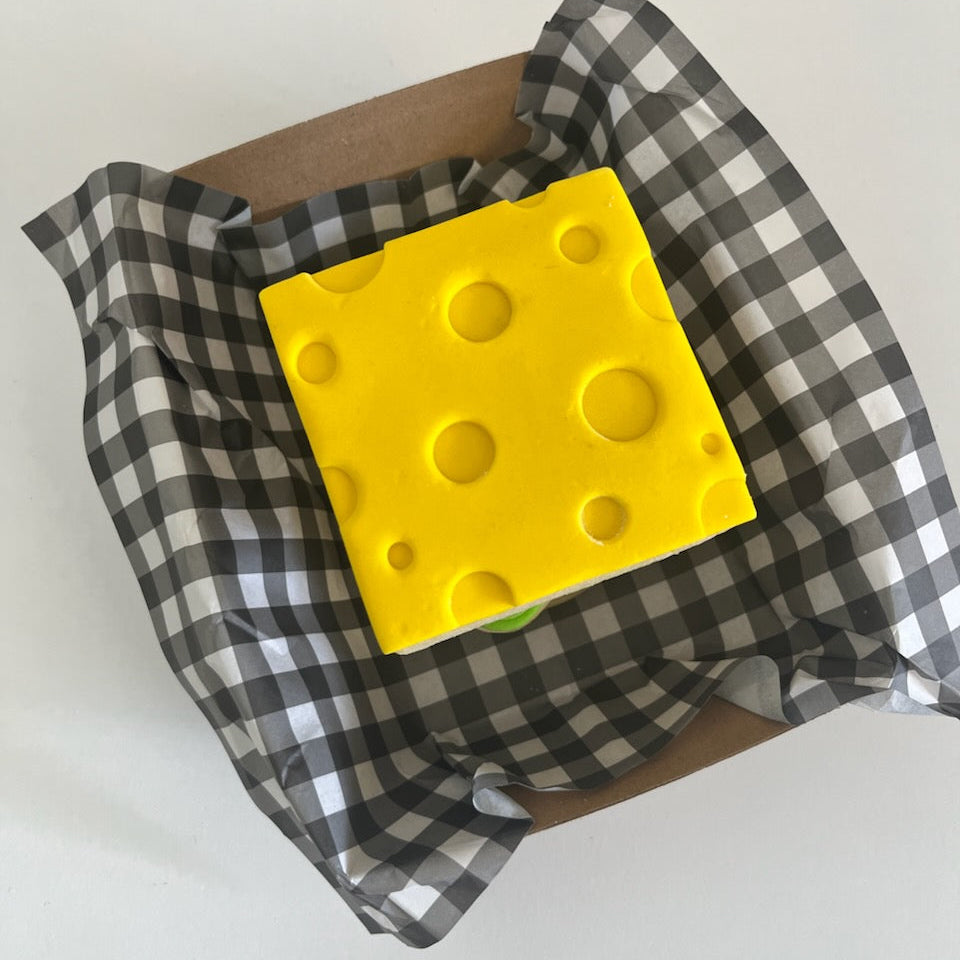 Build a Burger Set Cookie Cutter and Deboss Stamp swiss cheese