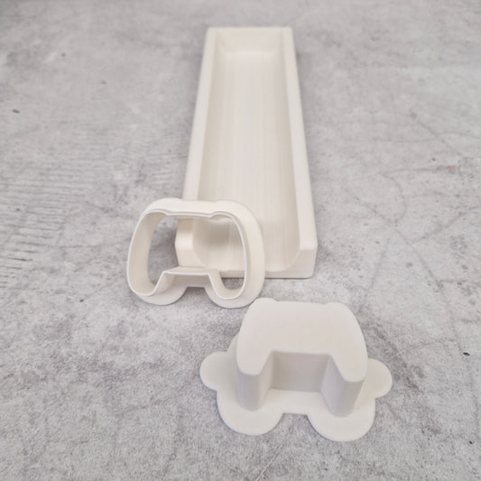 Gaming Controller Cake Pop Cutter and Push with Tray Available