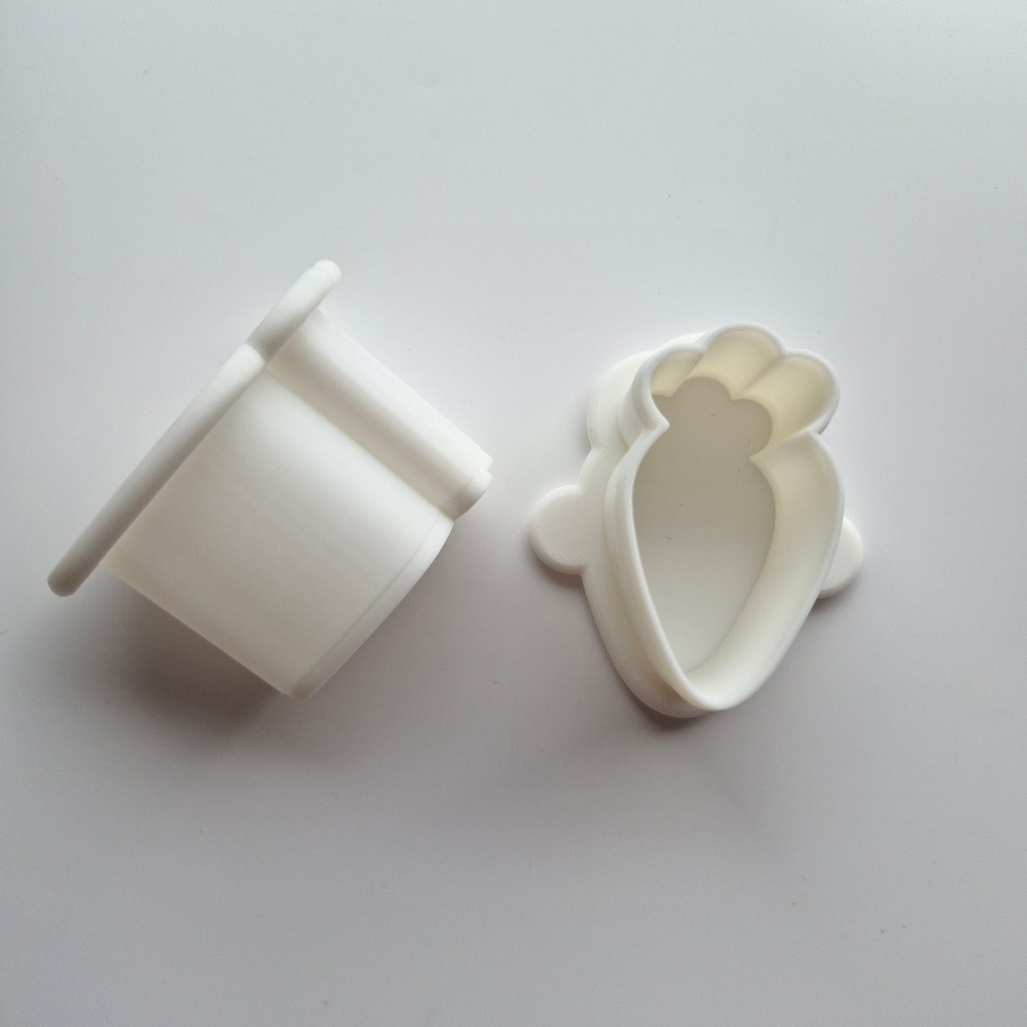 Carrot Cake Pop Mould on white background