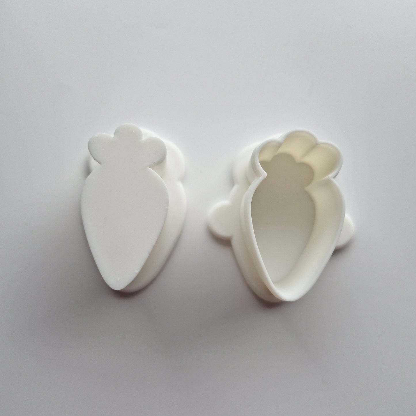 Carrot Cake Pop Mould on white background
