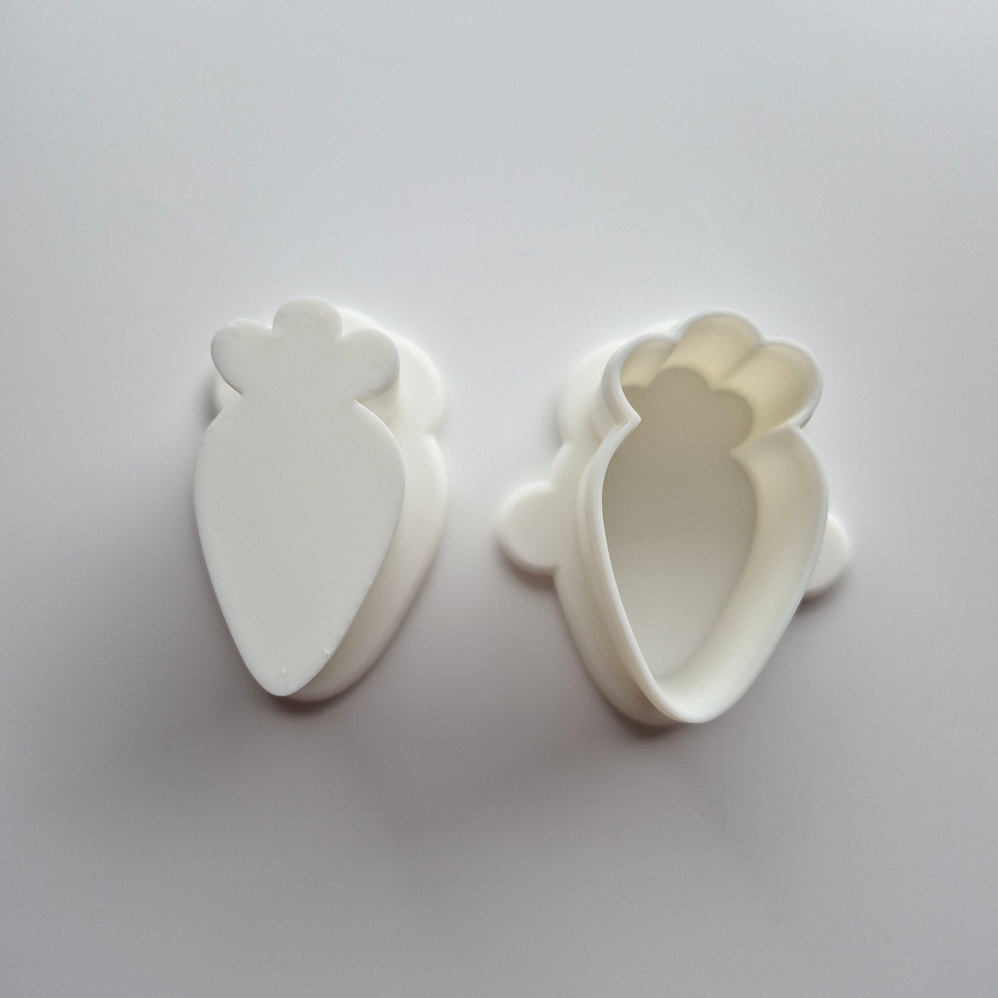 Carrot Cake Pop Mould on white background