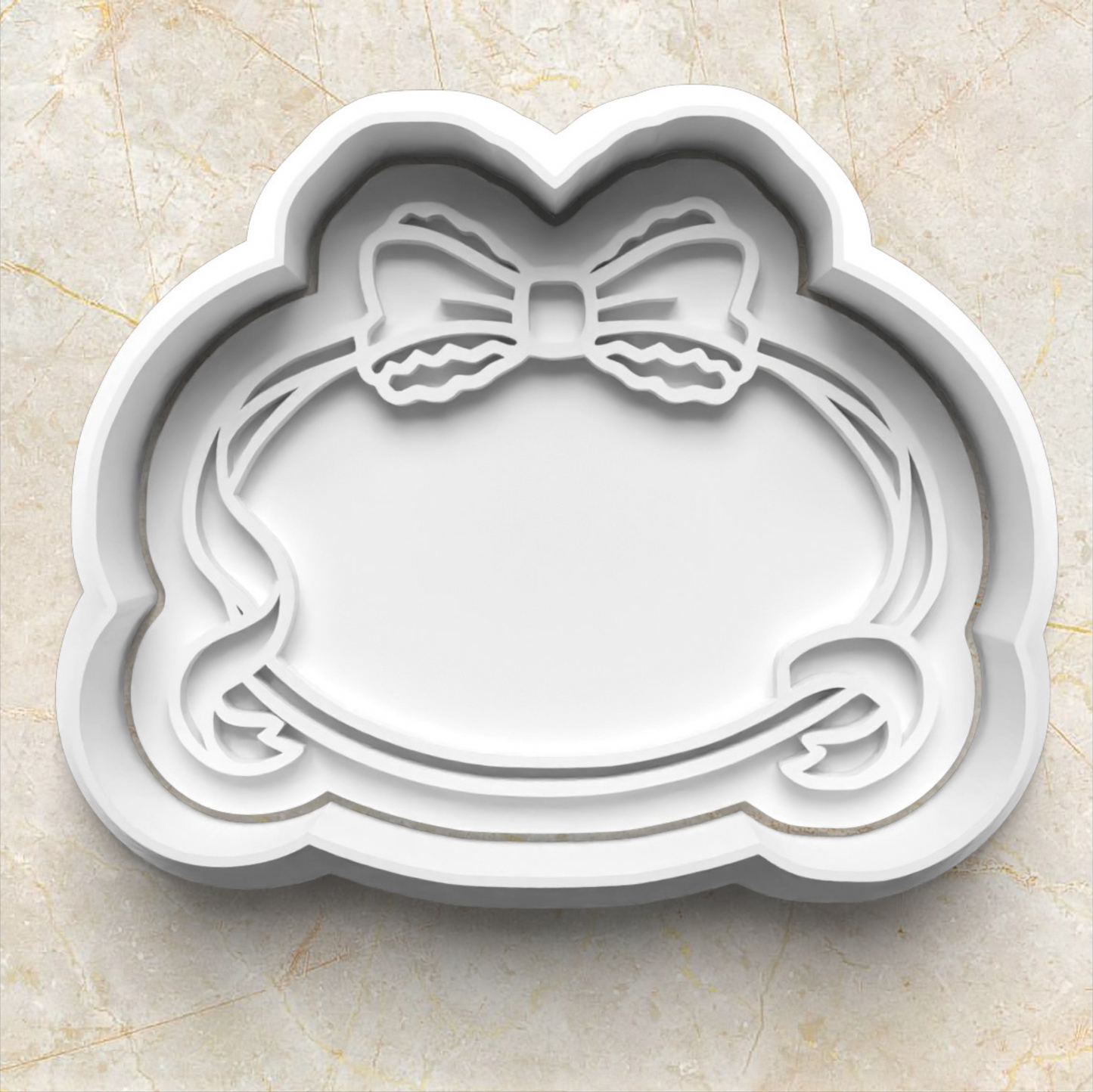 Coquette Frames Cookie Cutter and Stamp b