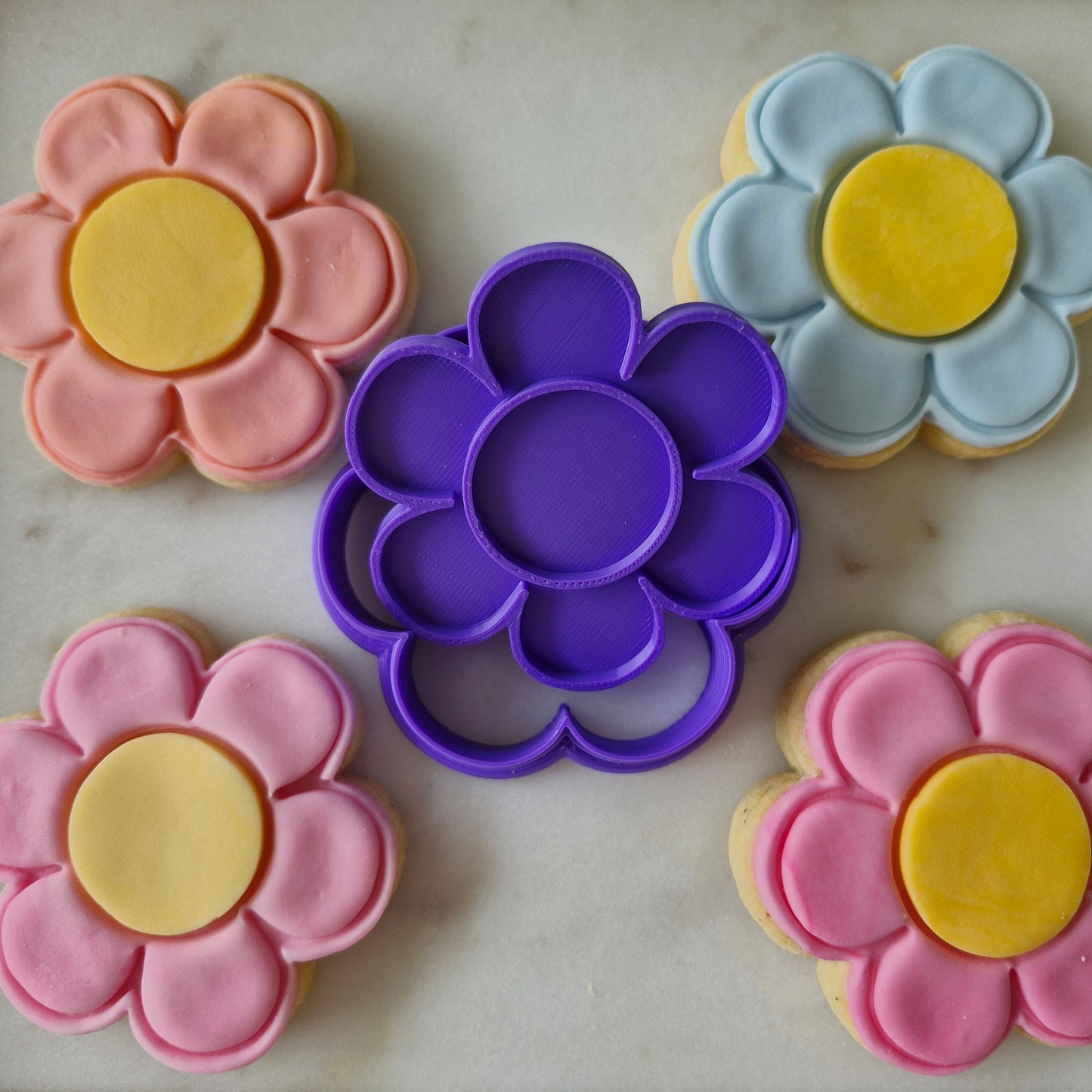 Groovy Set Cookie Cutter and Stamp groovy flower