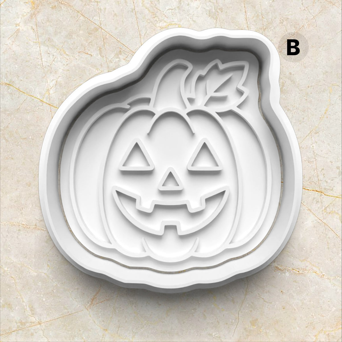 Halloween Set VS3 Cookie Cutter and Stamp pumpkin