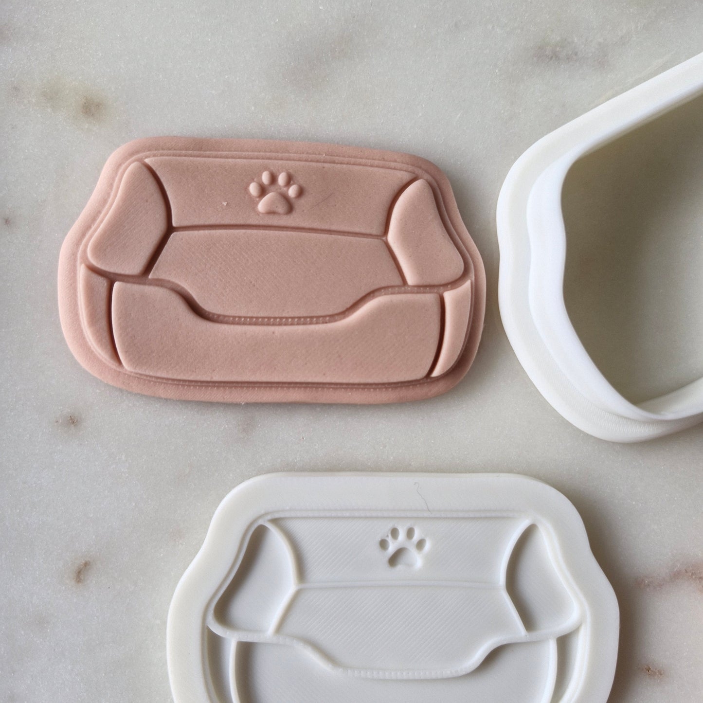 Pet Bed Cookie Cutter and Stamp