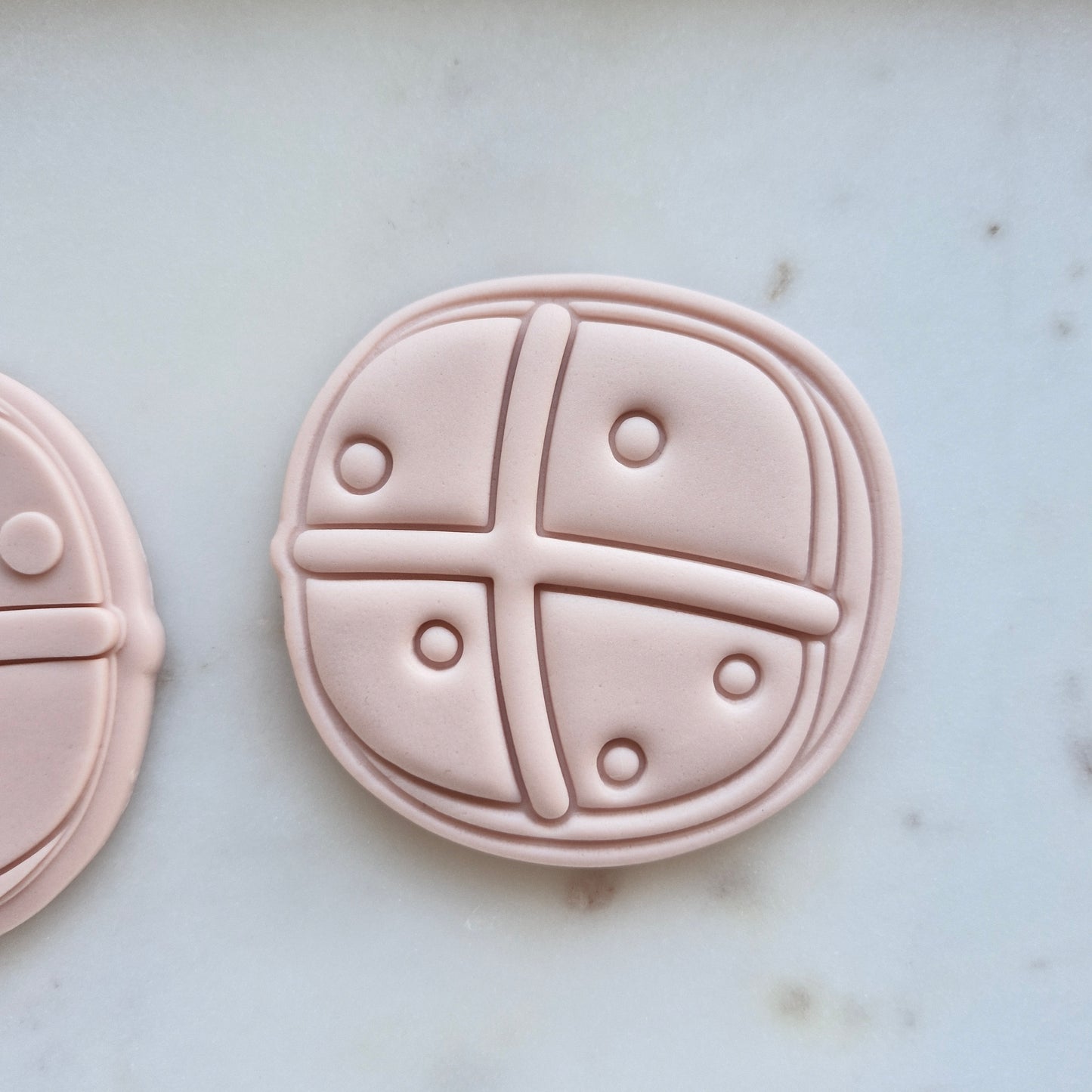 Hot Cross Buns, Cookie Cutter and Stamp