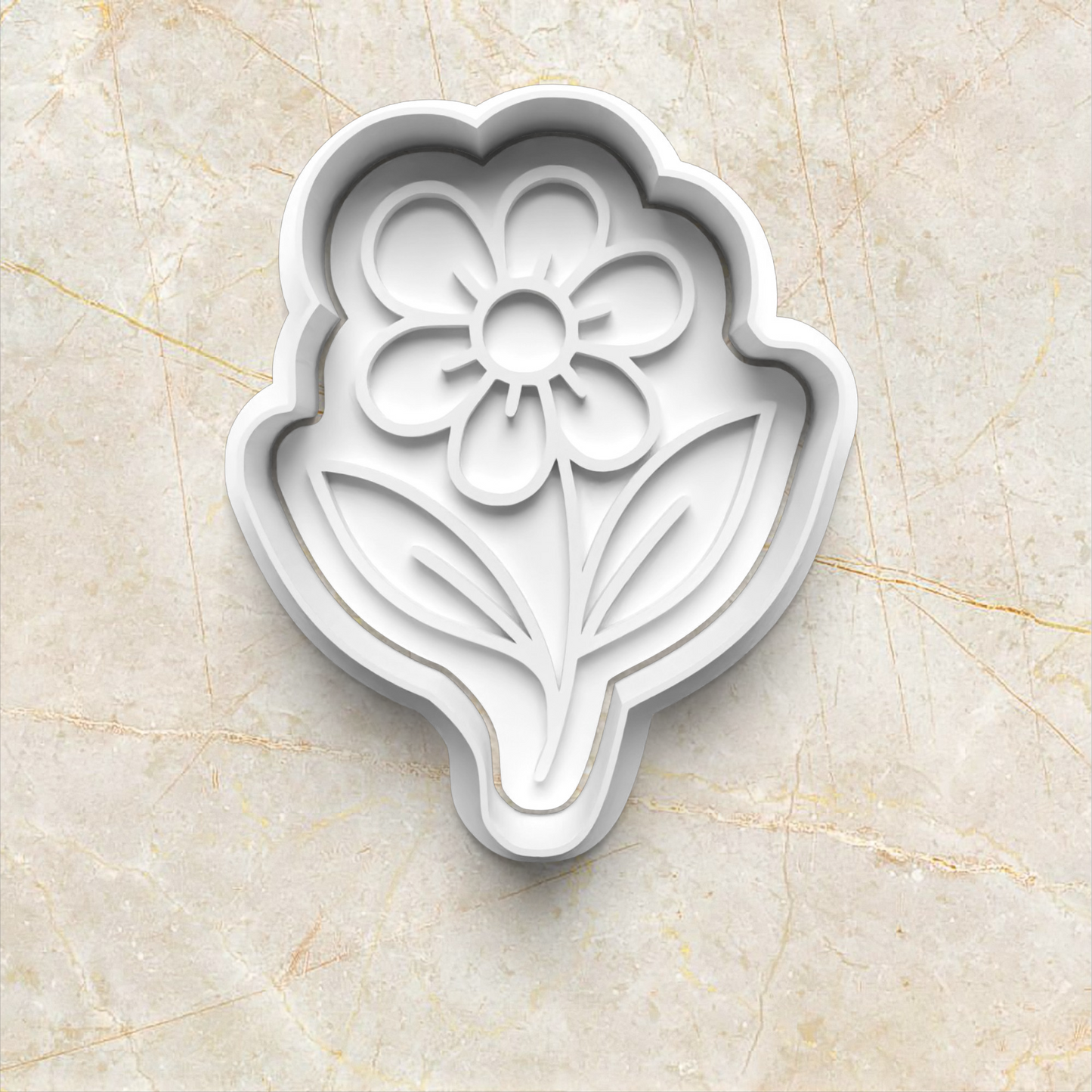 Fairy Cookie Cutter and Stamp Set flower